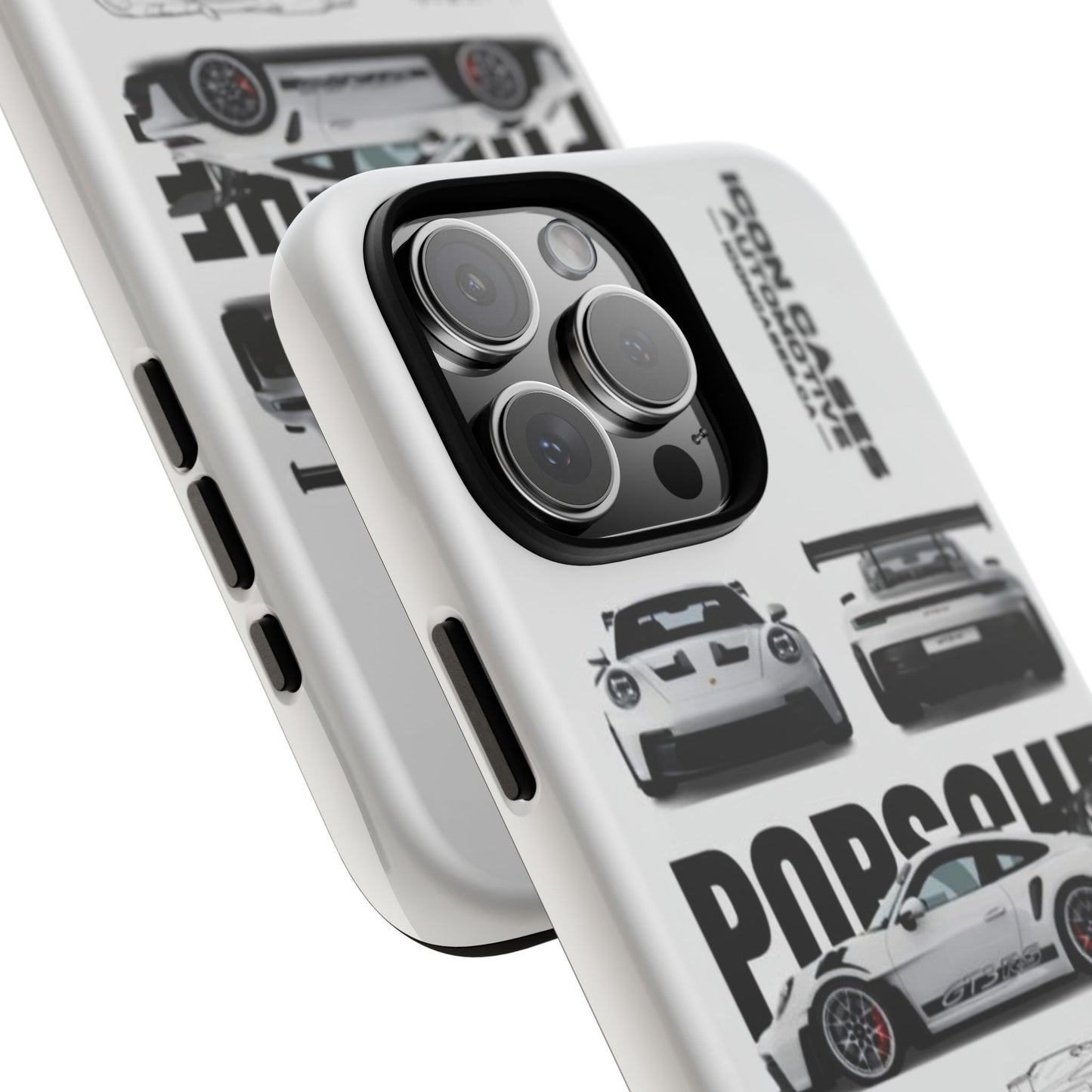 Porsche Phone Case, Tough Car Lover's Gift, Racing Enthusiast Accessory, Durable Auto Merchandise, Birthday Gift for Him