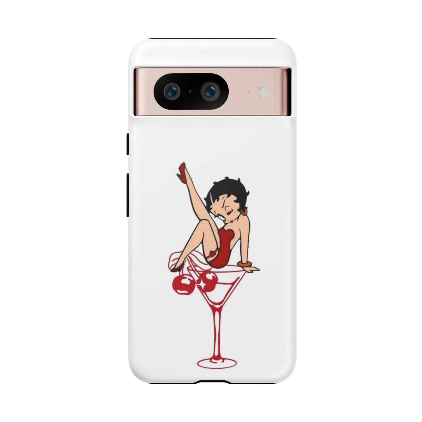 Betty Boop Martini Phone Case - Stylish Tough Cases for Fun Lovers