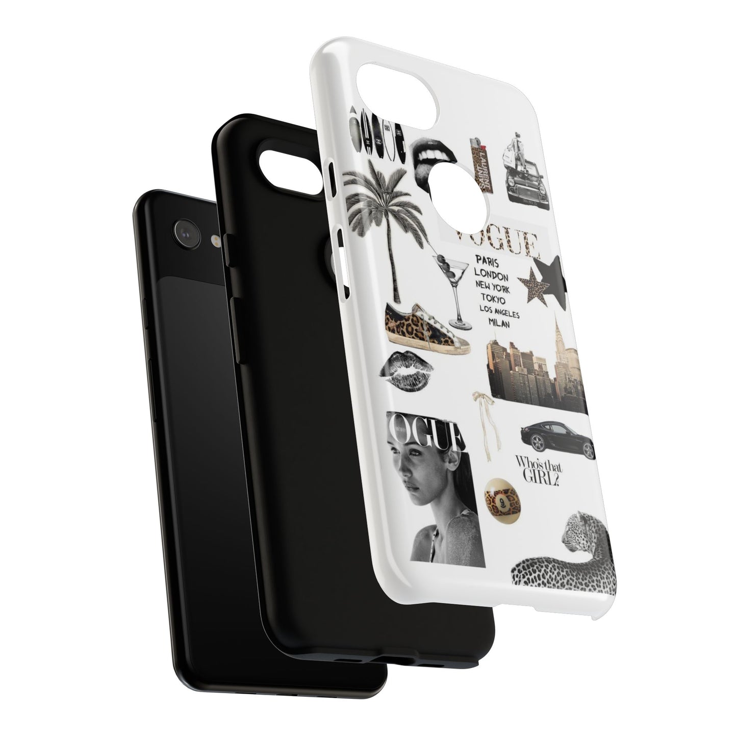 Chic Phone Case - Vogue-Inspired Tough Case for Fashion Lovers, Stylish Accessories, Unique Gift for Her, Trendy Mobile Cover, [...]