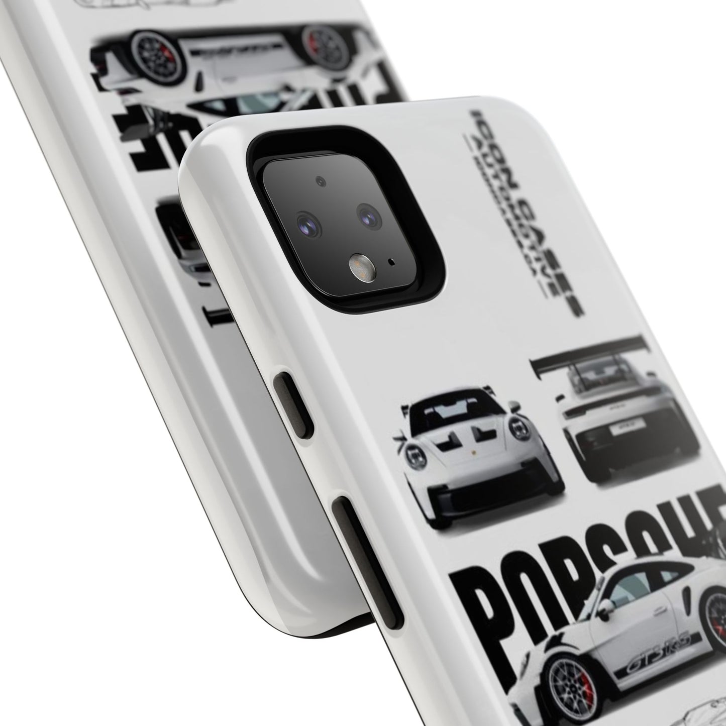 Porsche Phone Case, Tough Car Lover's Gift, Racing Enthusiast Accessory, Durable Auto Merchandise, Birthday Gift for Him