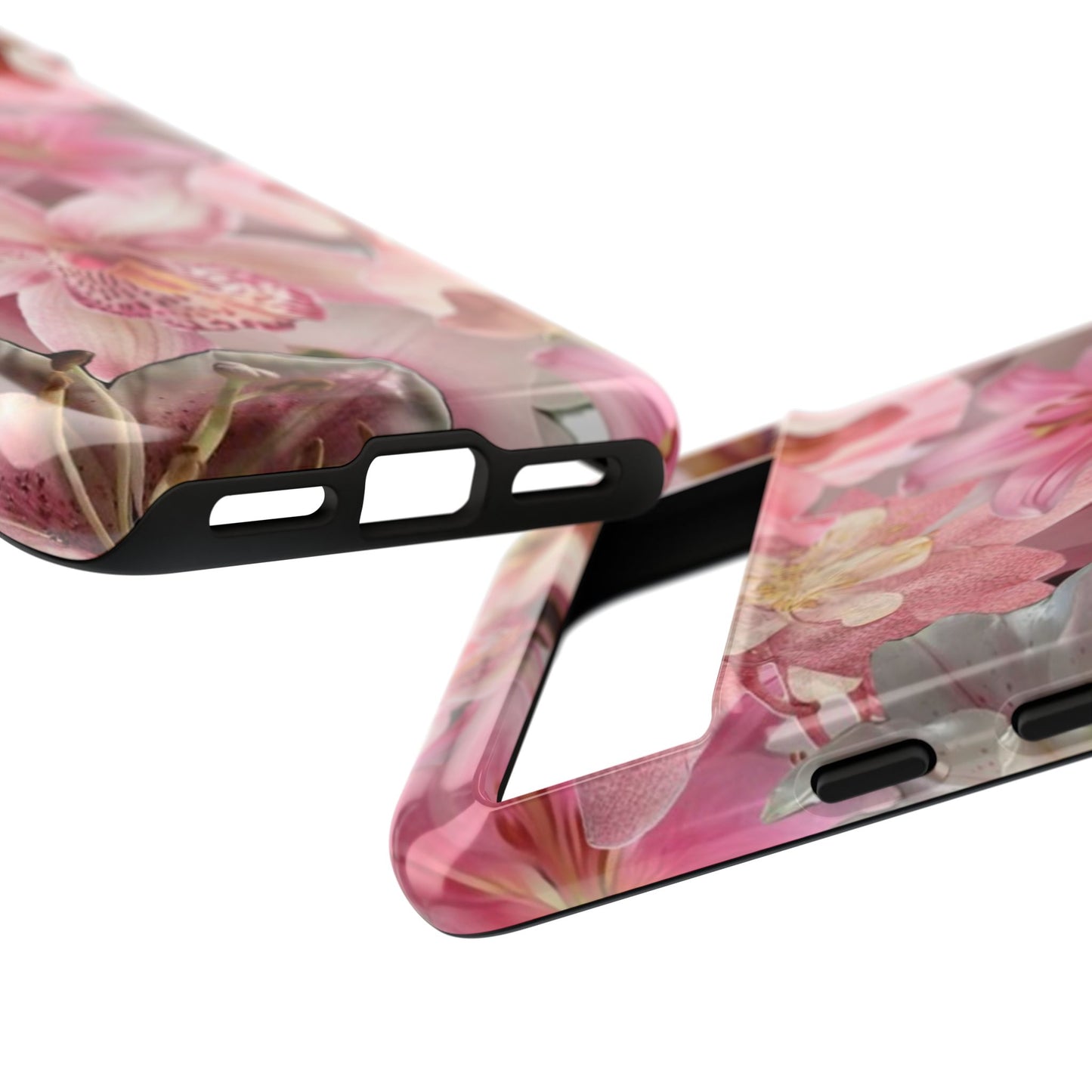 Phone Case - Matte & Glossy Tough Case Lily Flowers