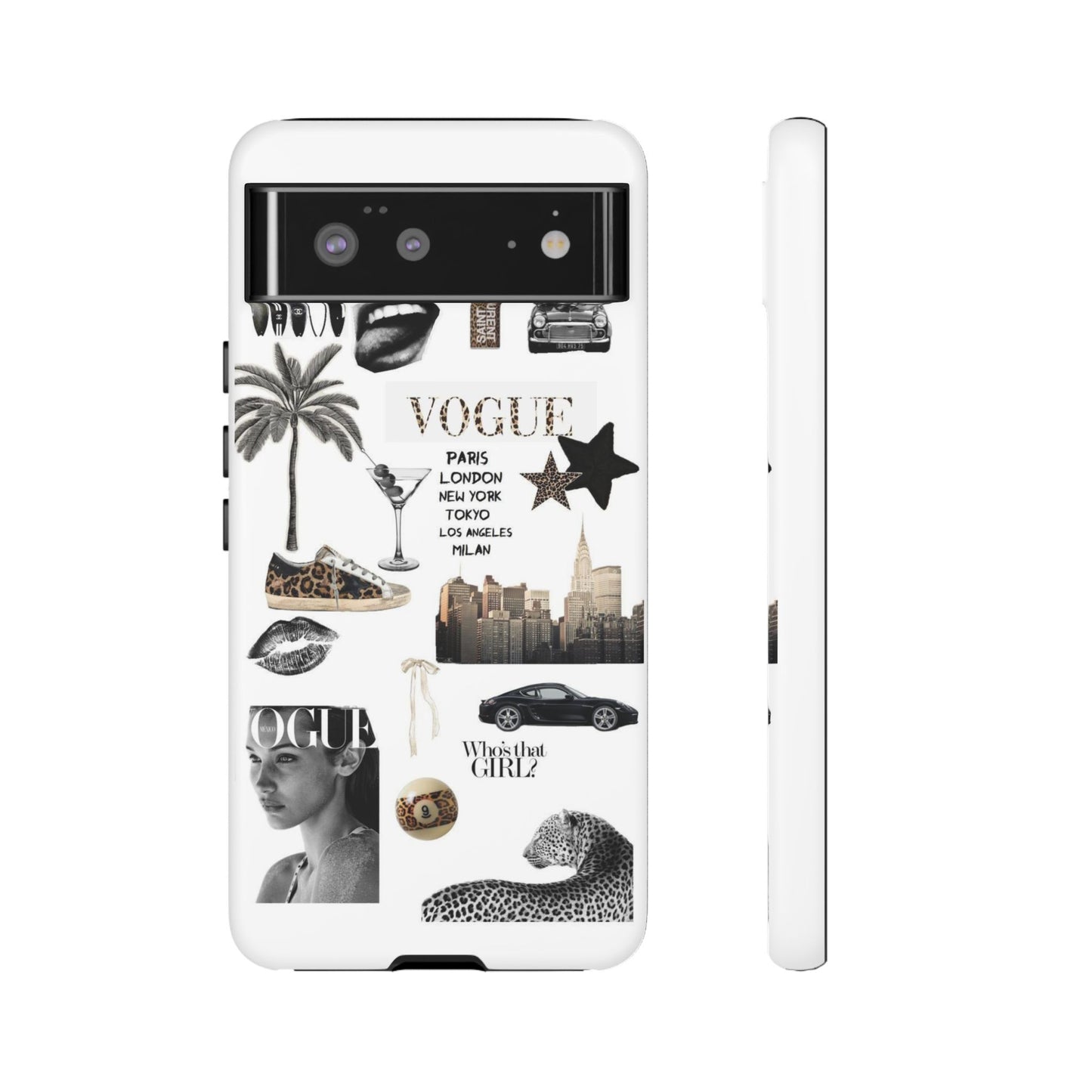 Chic Phone Case - Vogue-Inspired Tough Case for Fashion Lovers, Stylish Accessories, Unique Gift for Her, Trendy Mobile Cover, [...]