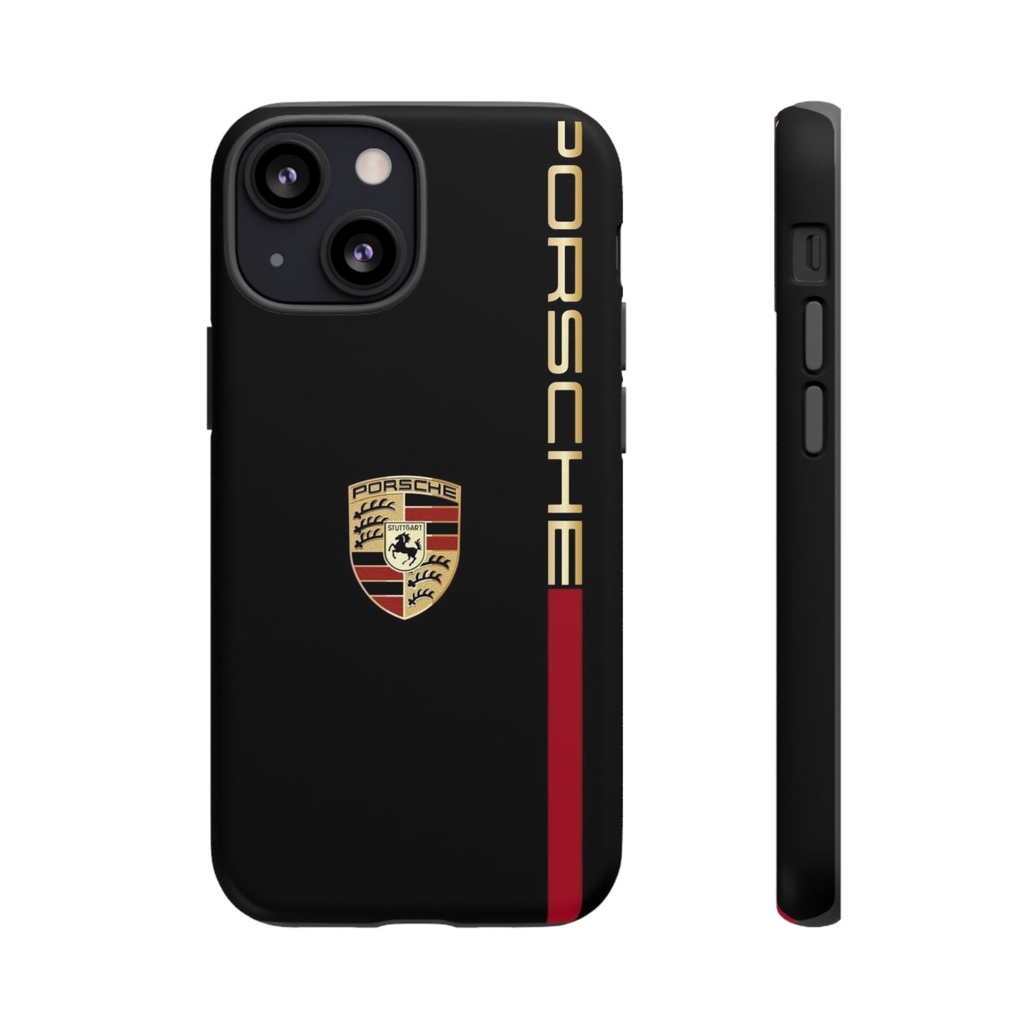 Porsche Tough Phone Case, Durable Car Lover Accessory, Protective Cover, Gift for Auto Enthusiasts, Racing Themed Phone Accessory