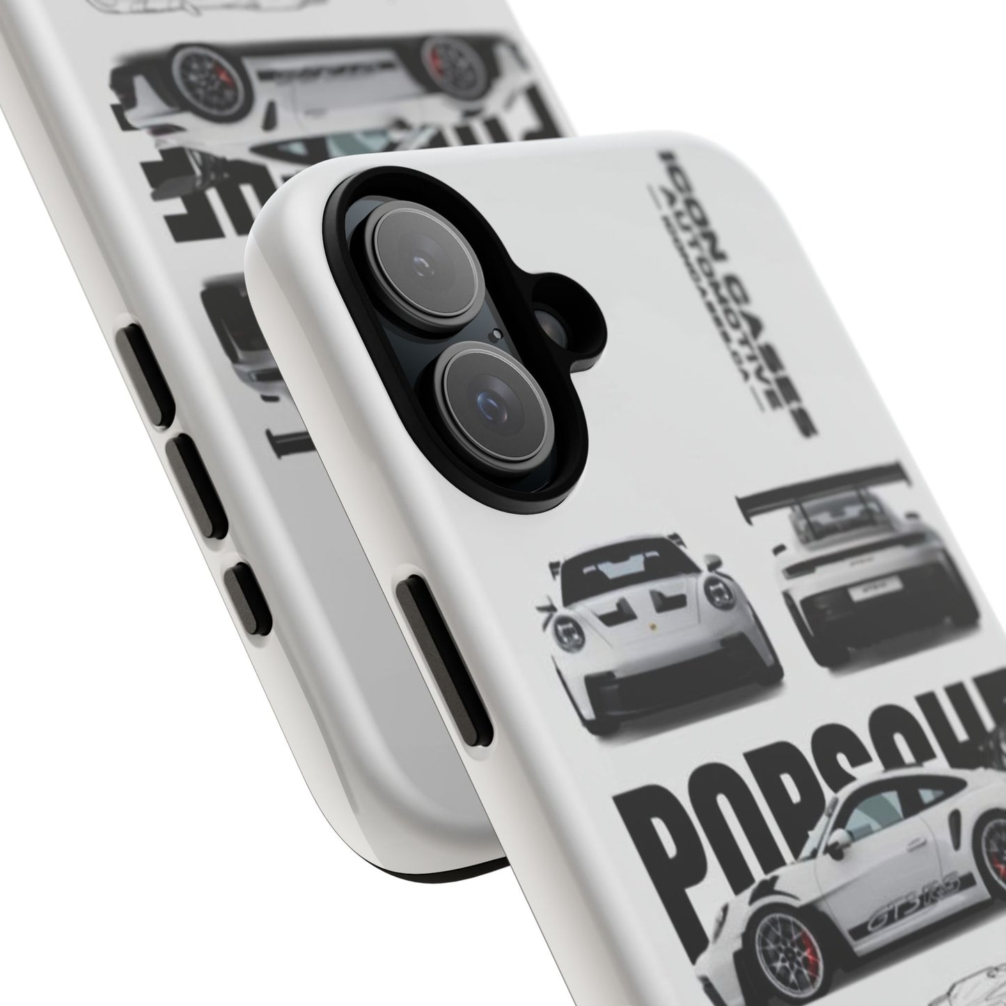 Porsche Phone Case, Tough Car Lover's Gift, Racing Enthusiast Accessory, Durable Auto Merchandise, Birthday Gift for Him