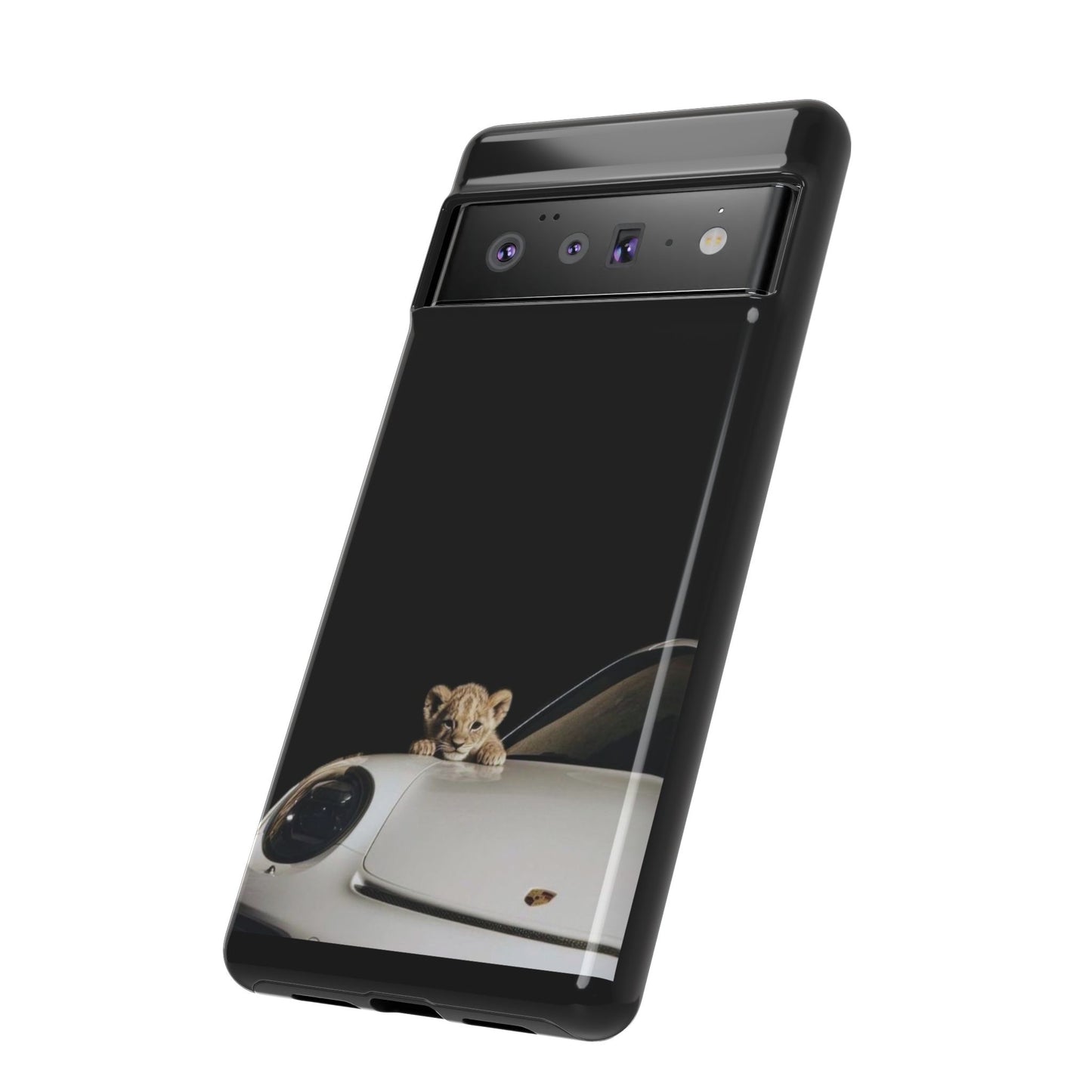 Wildlife-Inspired Phone Case with Lion Cub, Perfect Gift for Animal Lovers, Unique Phone Accessory for Car Enthusiasts, Stylish [...]