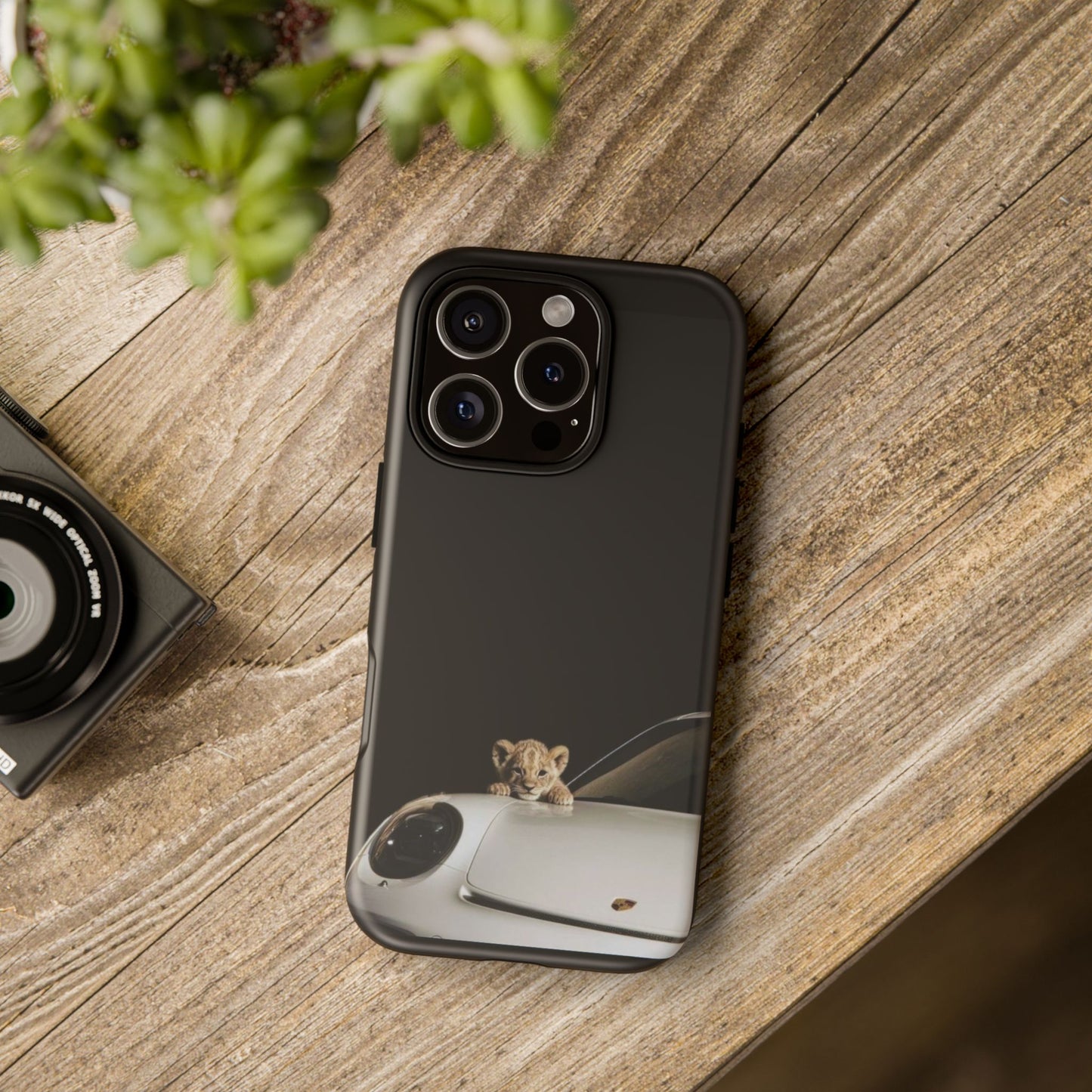 Wildlife-Inspired Phone Case with Lion Cub, Perfect Gift for Animal Lovers, Unique Phone Accessory for Car Enthusiasts, Stylish [...]