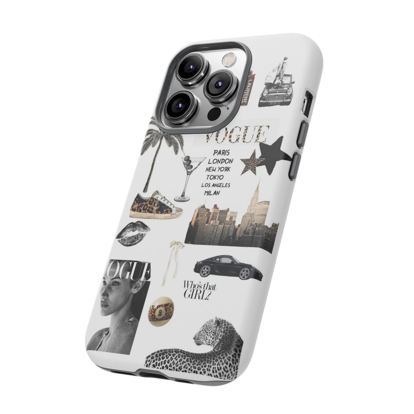 Chic Phone Case - Vogue-Inspired Tough Case for Fashion Lovers, Stylish Accessories, Unique Gift for Her, Trendy Mobile Cover, [...]