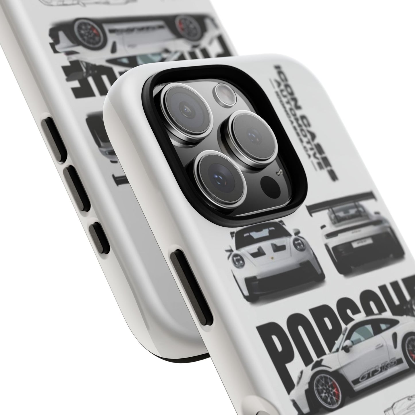 Porsche Phone Case, Tough Car Lover's Gift, Racing Enthusiast Accessory, Durable Auto Merchandise, Birthday Gift for Him