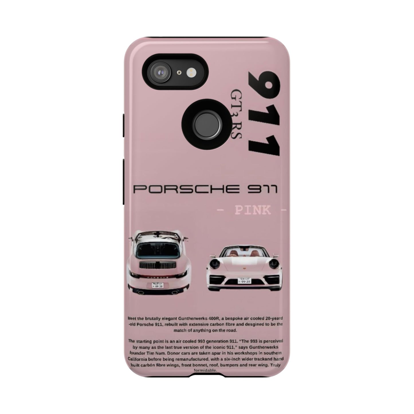 Porsche 911 Phone Case | Tough Cases for Car Lovers, Stylish Protection, Gift for Him/Her, Automotive Enthusiast