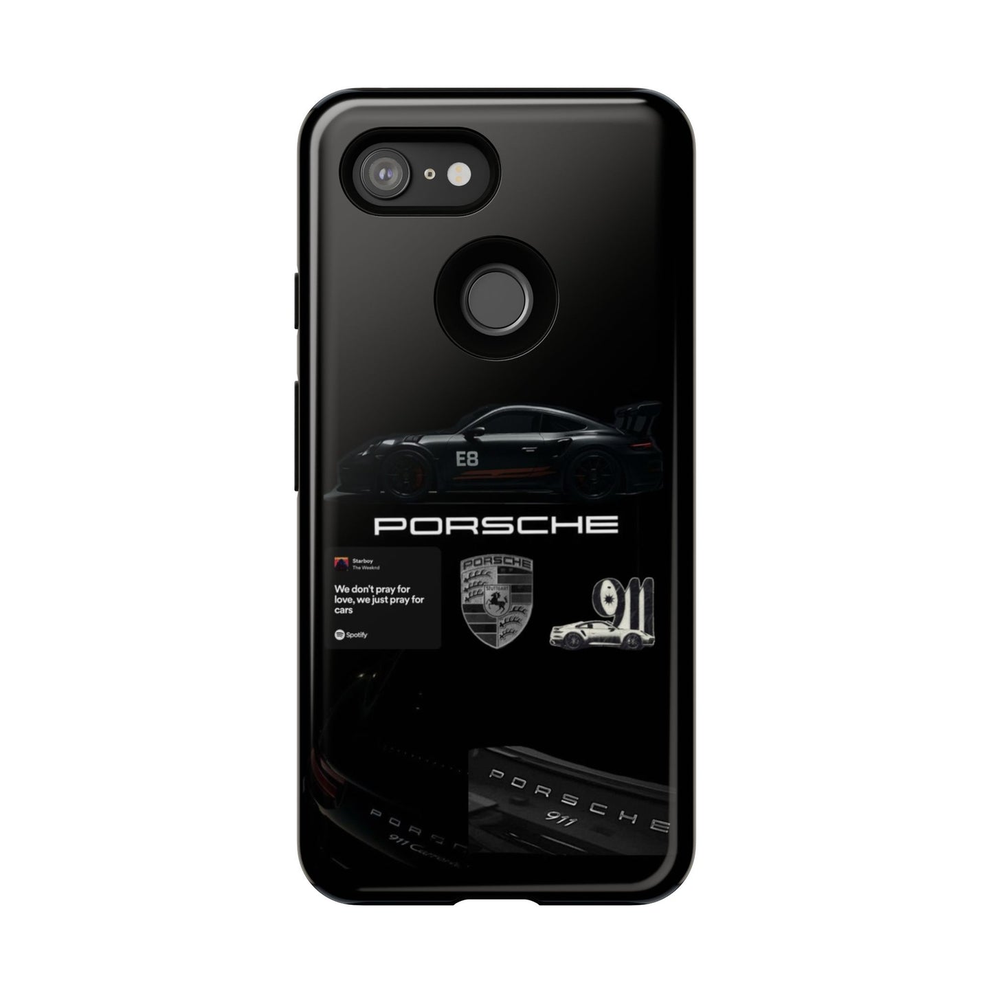 Porsche Phone Case, Tough Phone Cover, Stylish Car Accessories, Durable Smartphone Case, Gifts for Car Enthusiasts, Automotive Decor