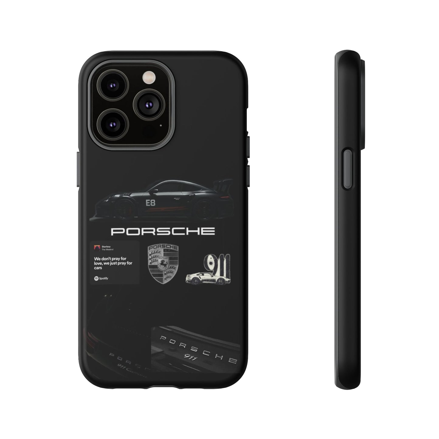 Porsche Phone Case, Tough Phone Cover, Stylish Car Accessories, Durable Smartphone Case, Gifts for Car Enthusiasts, Automotive Decor
