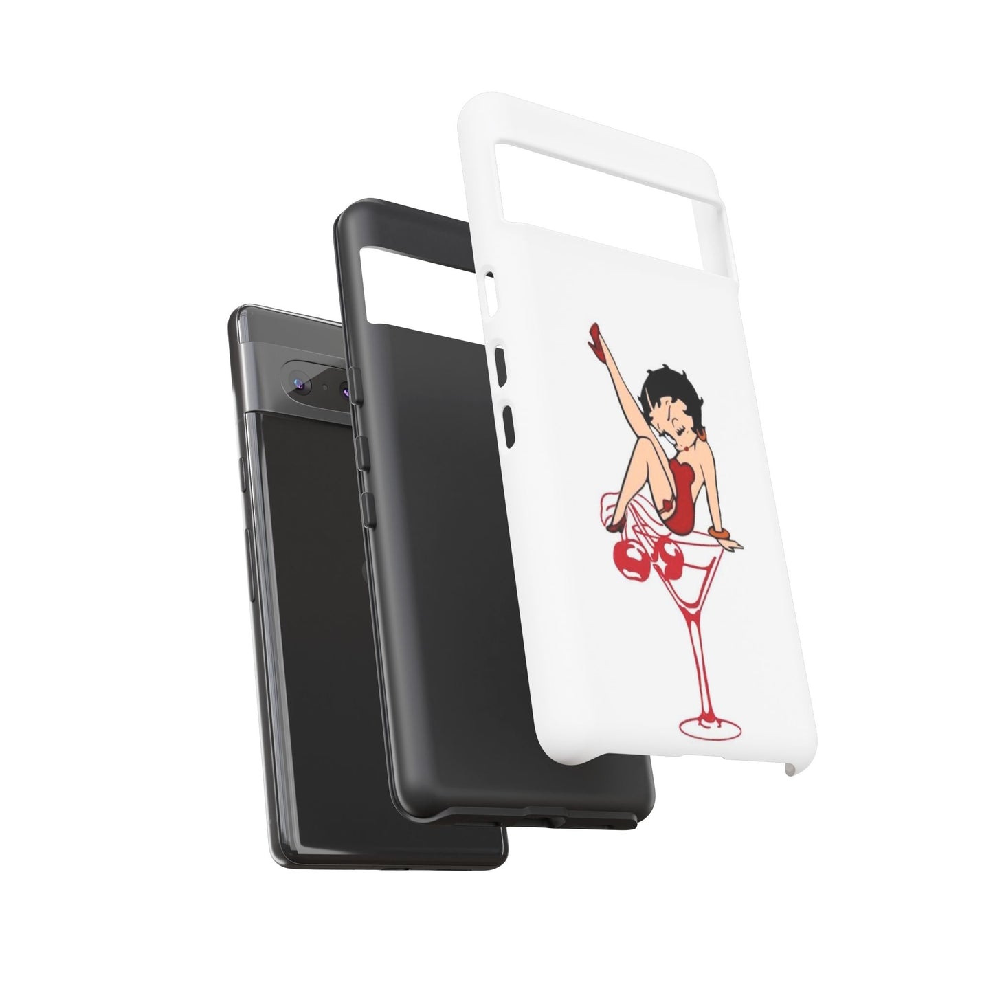 Betty Boop Martini Phone Case - Stylish Tough Cases for Fun Lovers