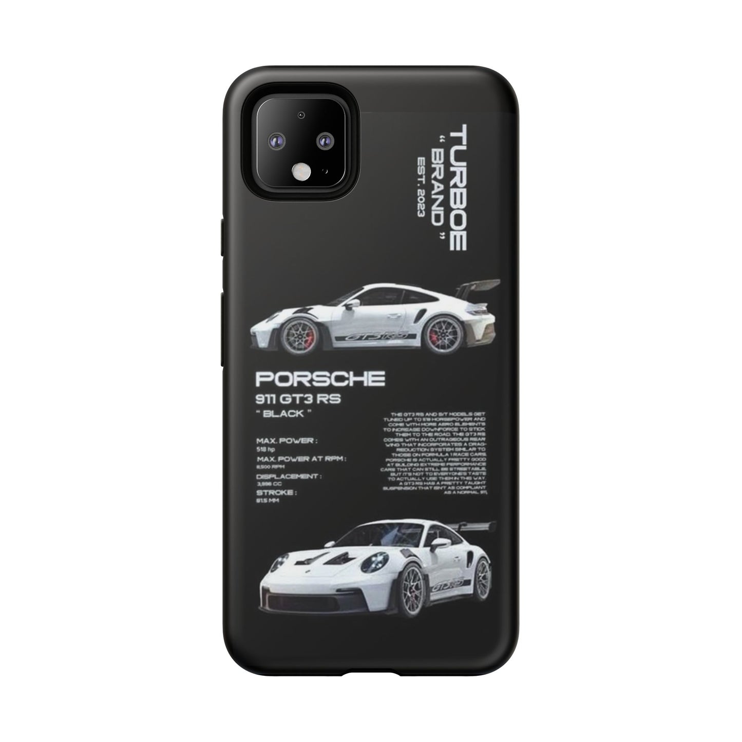 Porsche Phone Case, Tough Car Case, Automotive Gift, Racing Enthusiast Accessory, Stylish Smartphone Protection