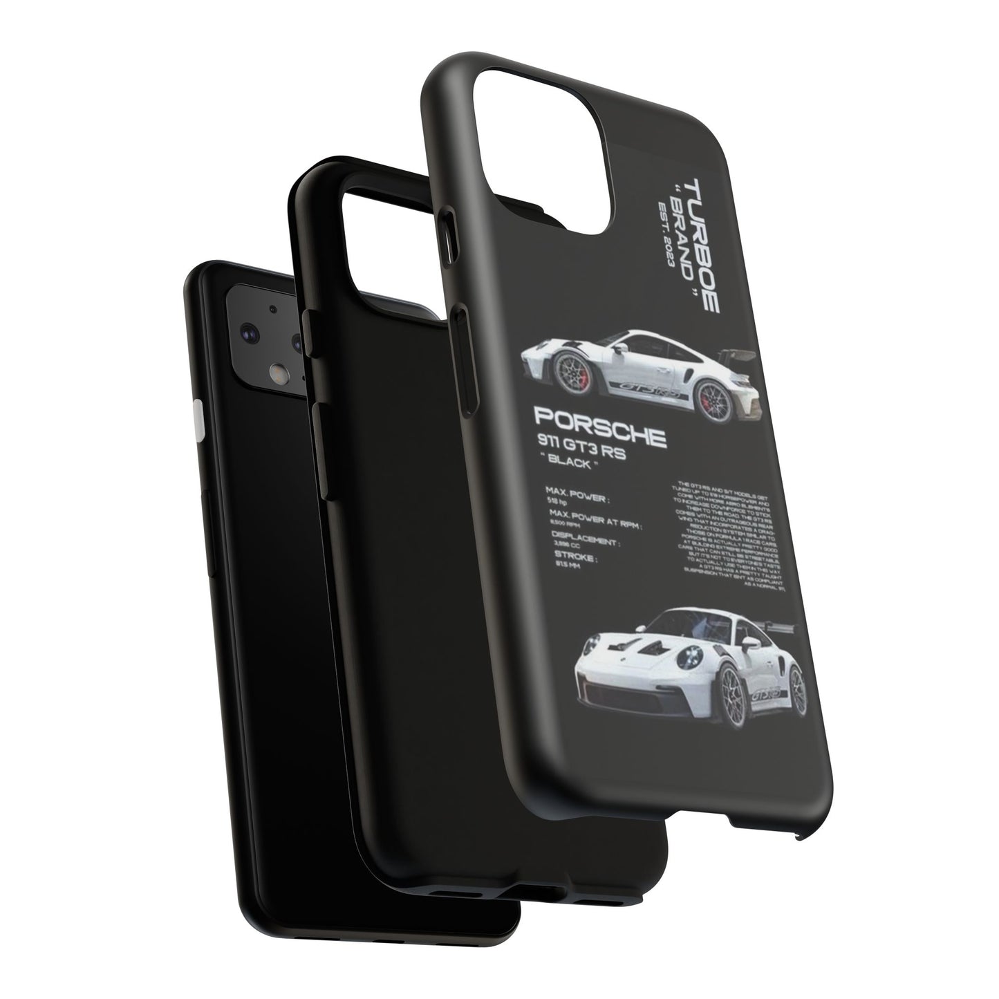 Porsche Phone Case, Tough Car Case, Automotive Gift, Racing Enthusiast Accessory, Stylish Smartphone Protection