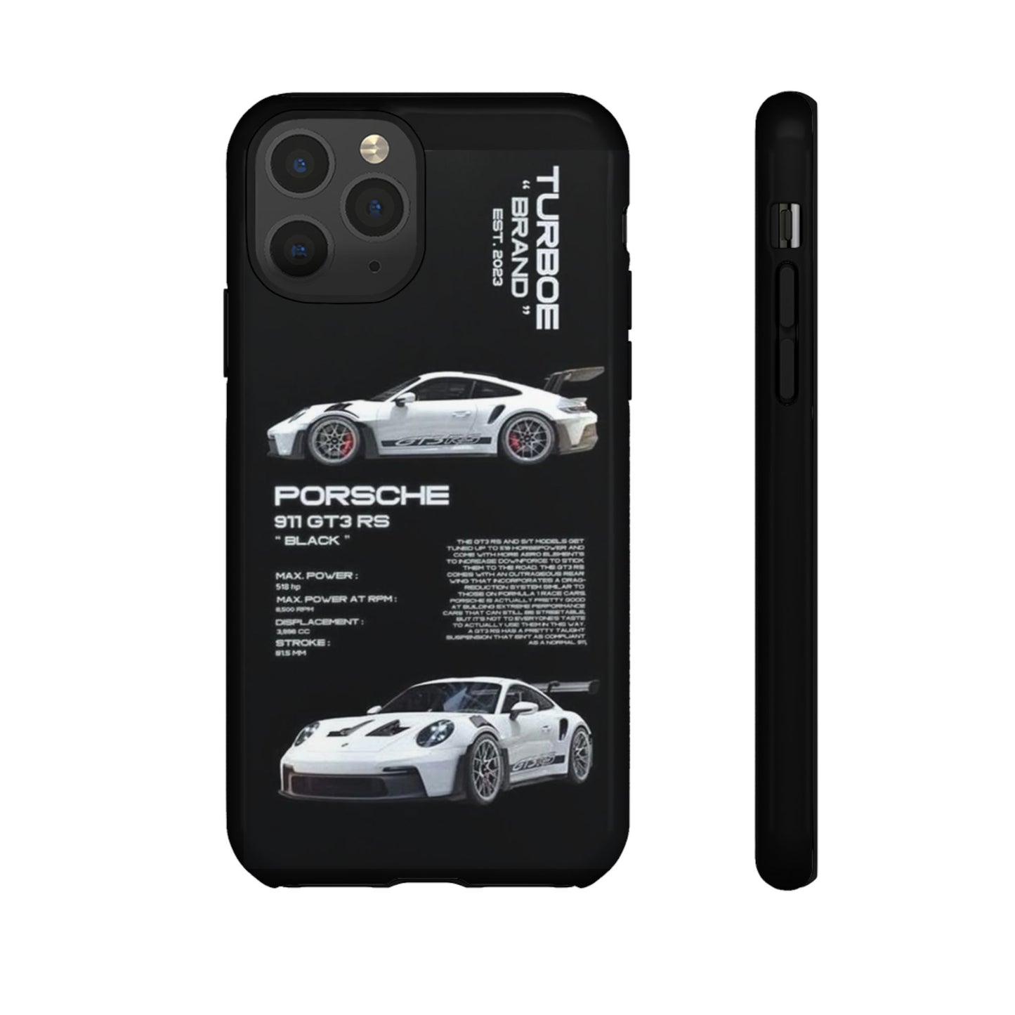 Porsche Phone Case, Tough Car Case, Automotive Gift, Racing Enthusiast Accessory, Stylish Smartphone Protection