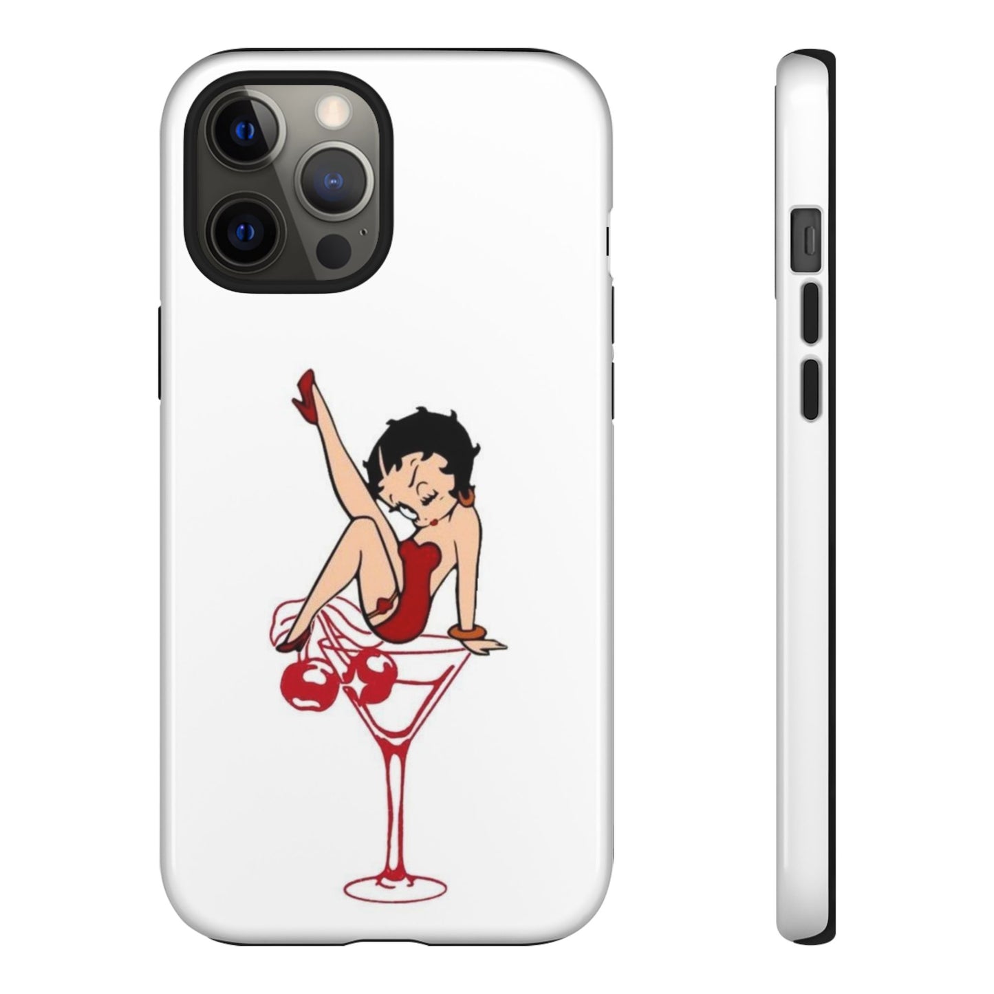 Betty Boop Martini Phone Case - Stylish Tough Cases for Fun Lovers