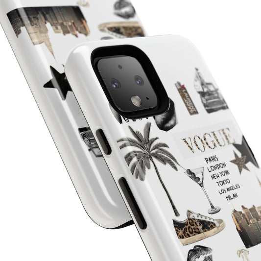 Chic Phone Case - Vogue-Inspired Tough Case for Fashion Lovers, Stylish Accessories, Unique Gift for Her, Trendy Mobile Cover, [...]