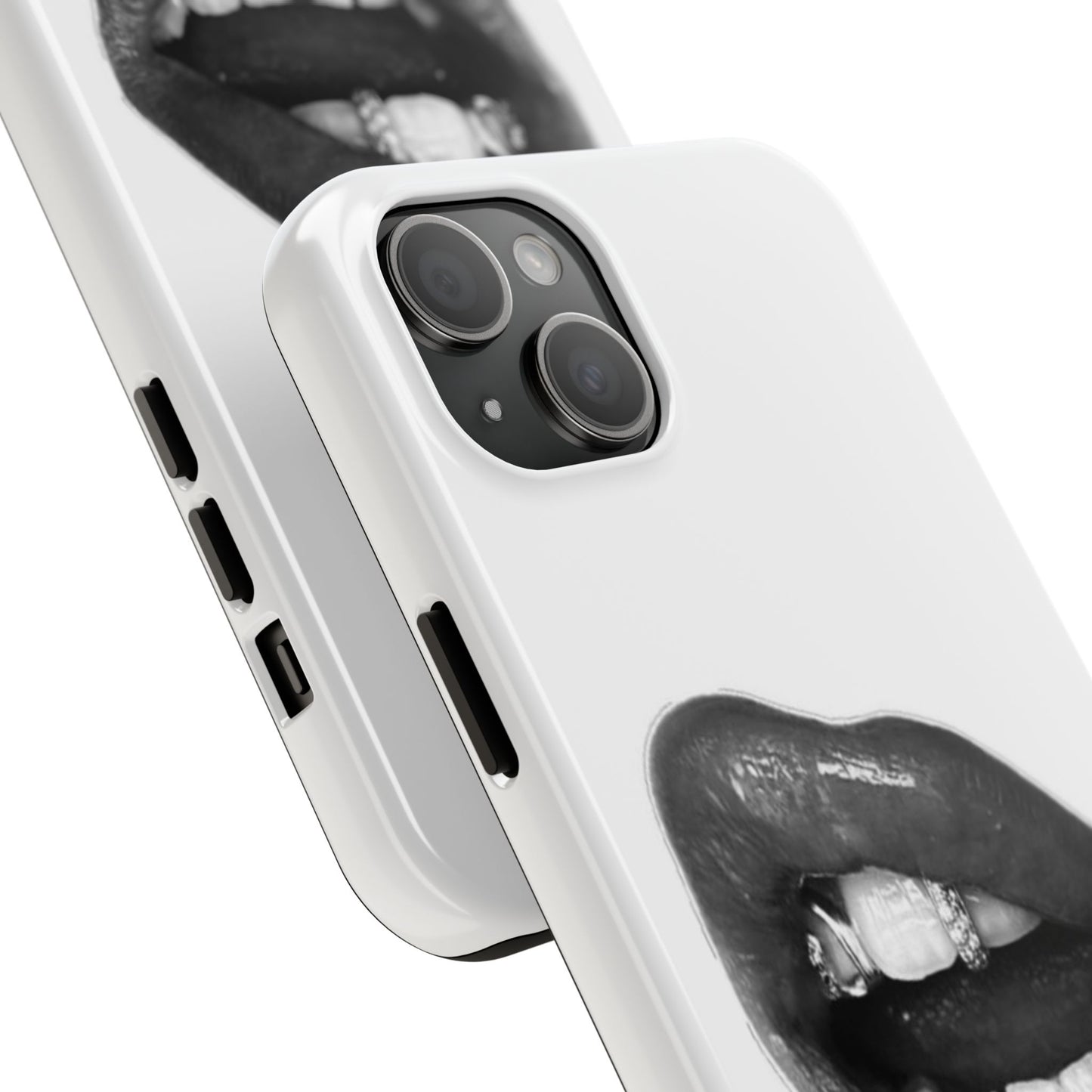 Bold Lip Art Tough Phone Case - Stylish & Protective Cover for Trendsetters