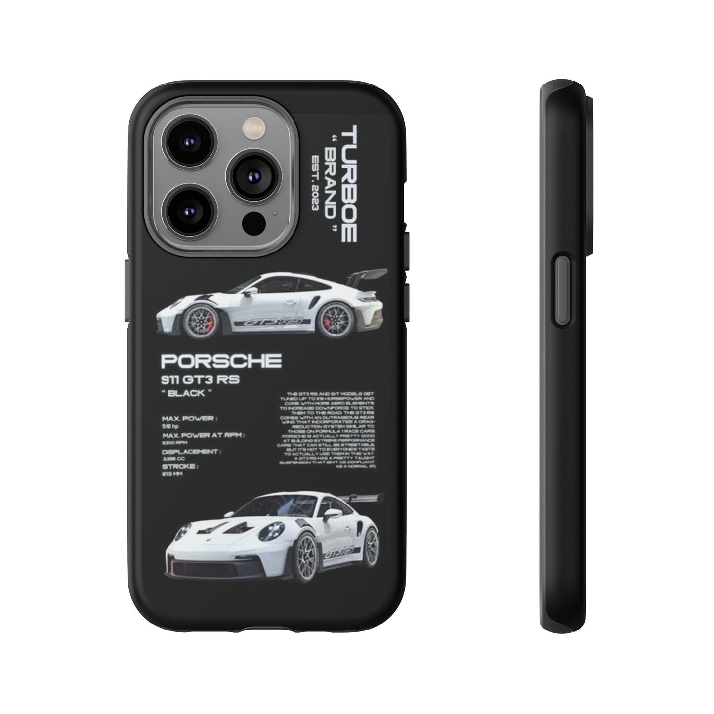 Porsche Phone Case, Tough Car Case, Automotive Gift, Racing Enthusiast Accessory, Stylish Smartphone Protection