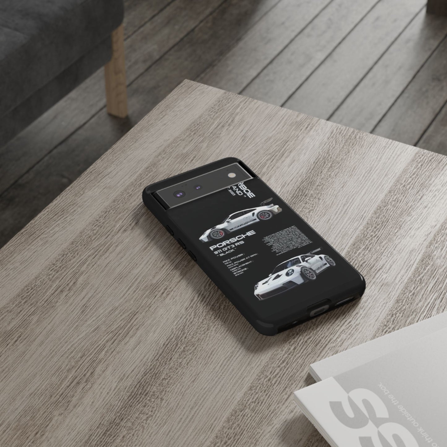Porsche Phone Case, Tough Car Case, Automotive Gift, Racing Enthusiast Accessory, Stylish Smartphone Protection