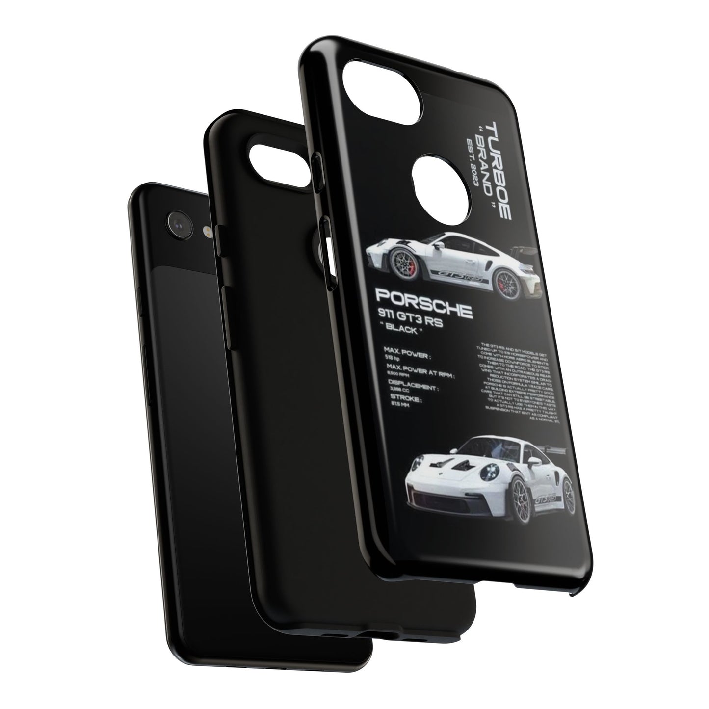 Porsche Phone Case, Tough Car Case, Automotive Gift, Racing Enthusiast Accessory, Stylish Smartphone Protection