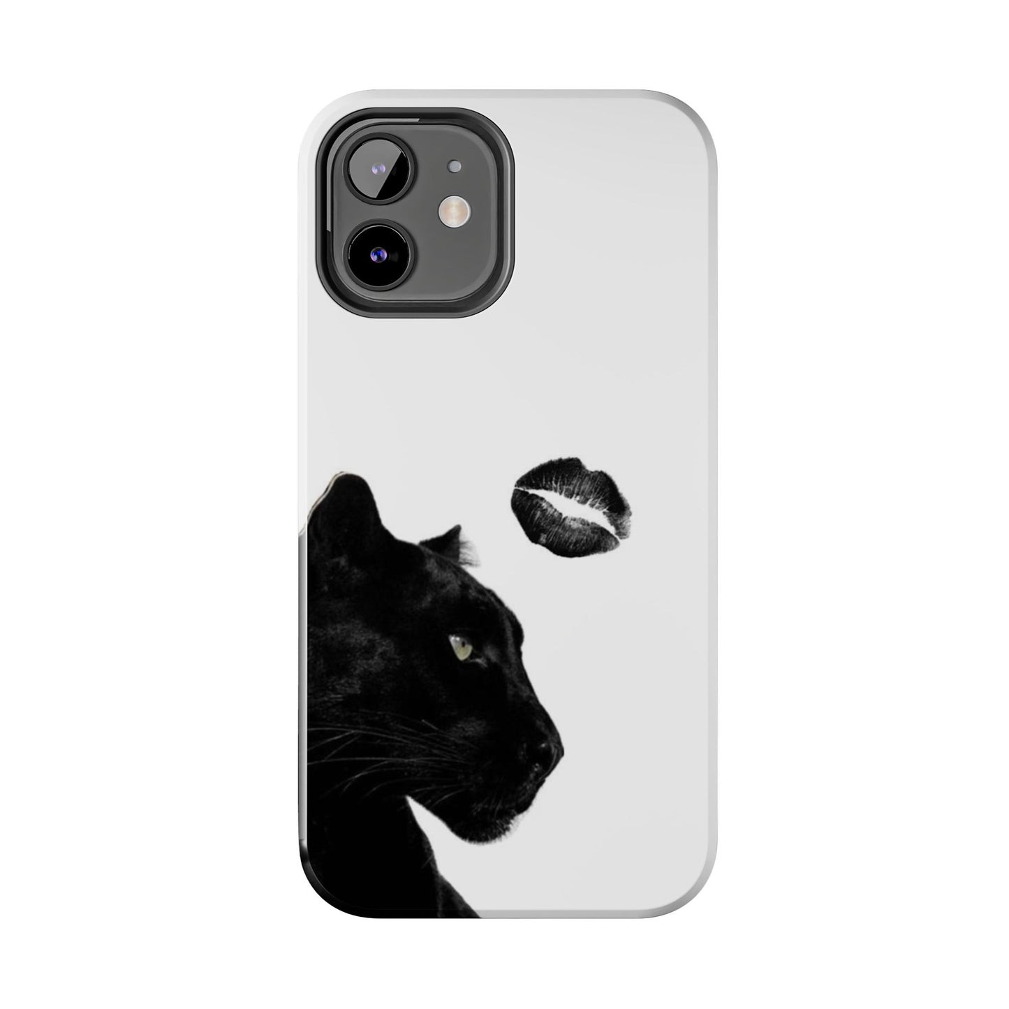 Elegant Panther Design Tough Phone Case - Stylish Protection for Animal Lovers