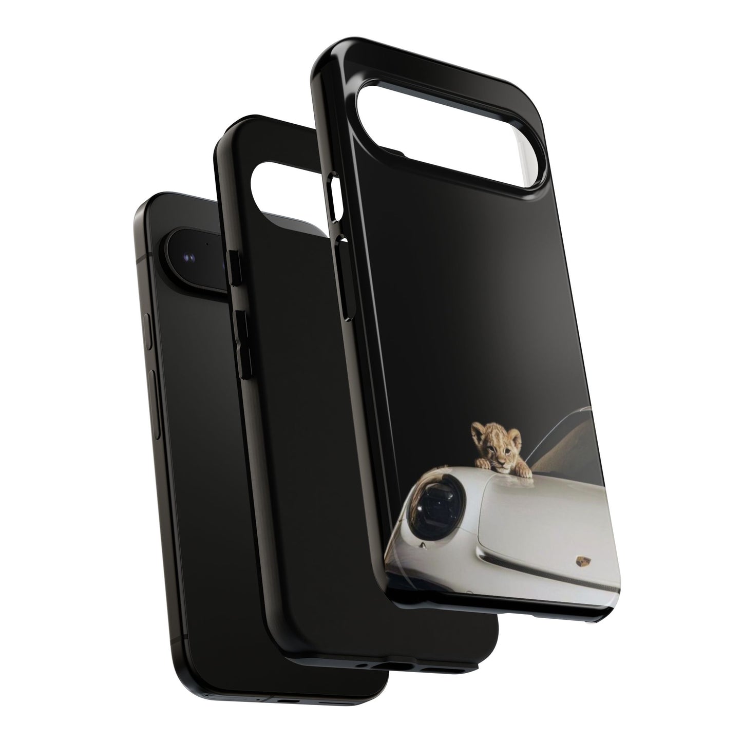 Wildlife-Inspired Phone Case with Lion Cub, Perfect Gift for Animal Lovers, Unique Phone Accessory for Car Enthusiasts, Stylish [...]