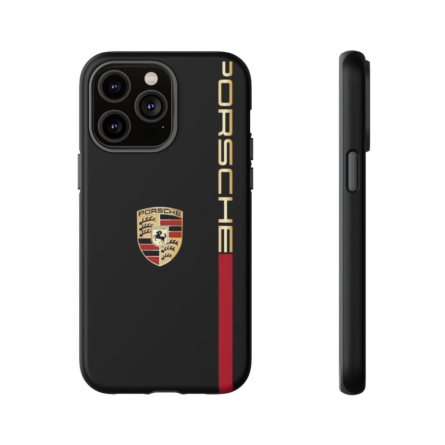 Porsche Tough Phone Case, Durable Car Lover Accessory, Protective Cover, Gift for Auto Enthusiasts, Racing Themed Phone Accessory