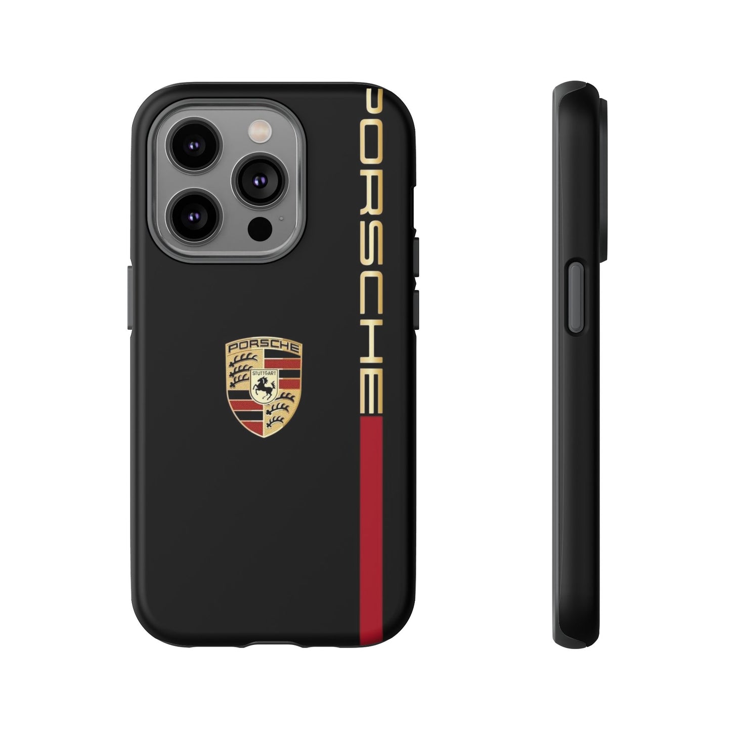 Porsche Tough Phone Case, Durable Car Lover Accessory, Protective Cover, Gift for Auto Enthusiasts, Racing Themed Phone Accessory