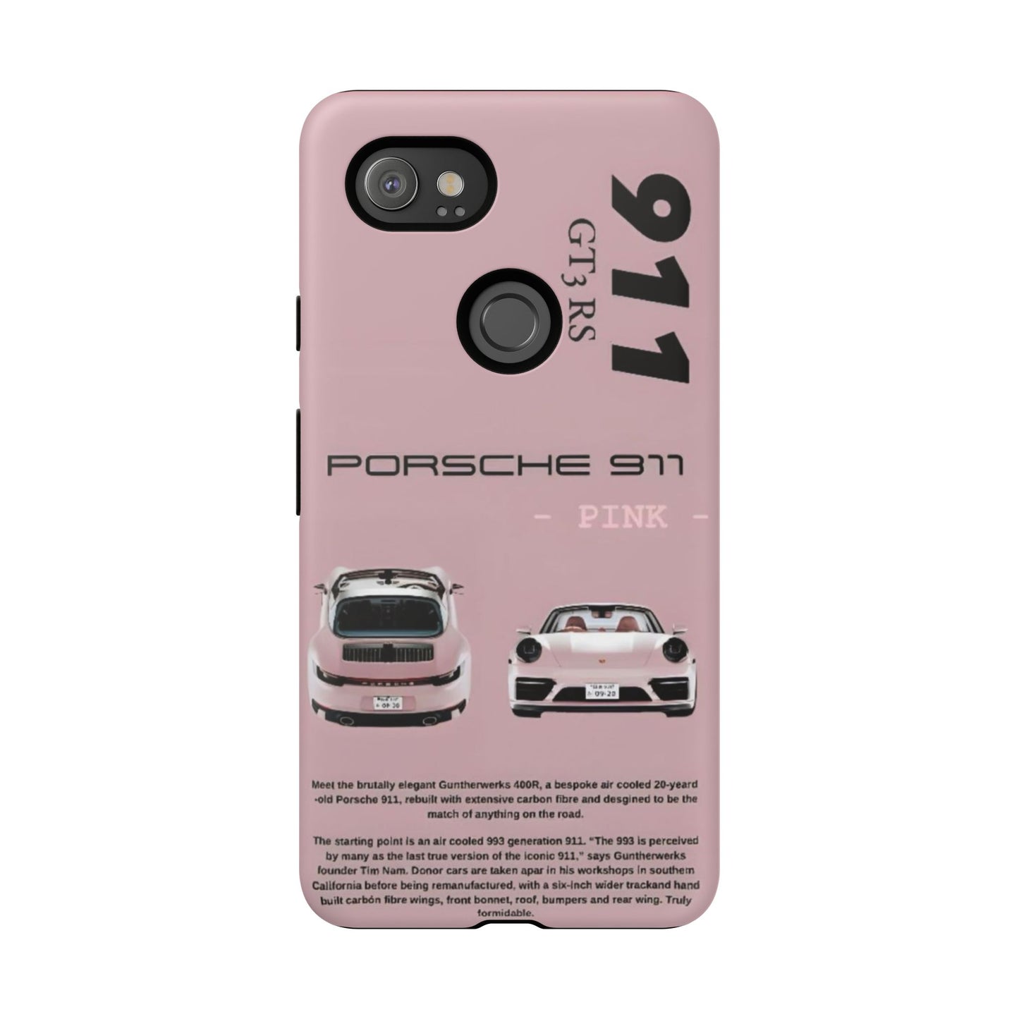 Porsche 911 Phone Case | Tough Cases for Car Lovers, Stylish Protection, Gift for Him/Her, Automotive Enthusiast