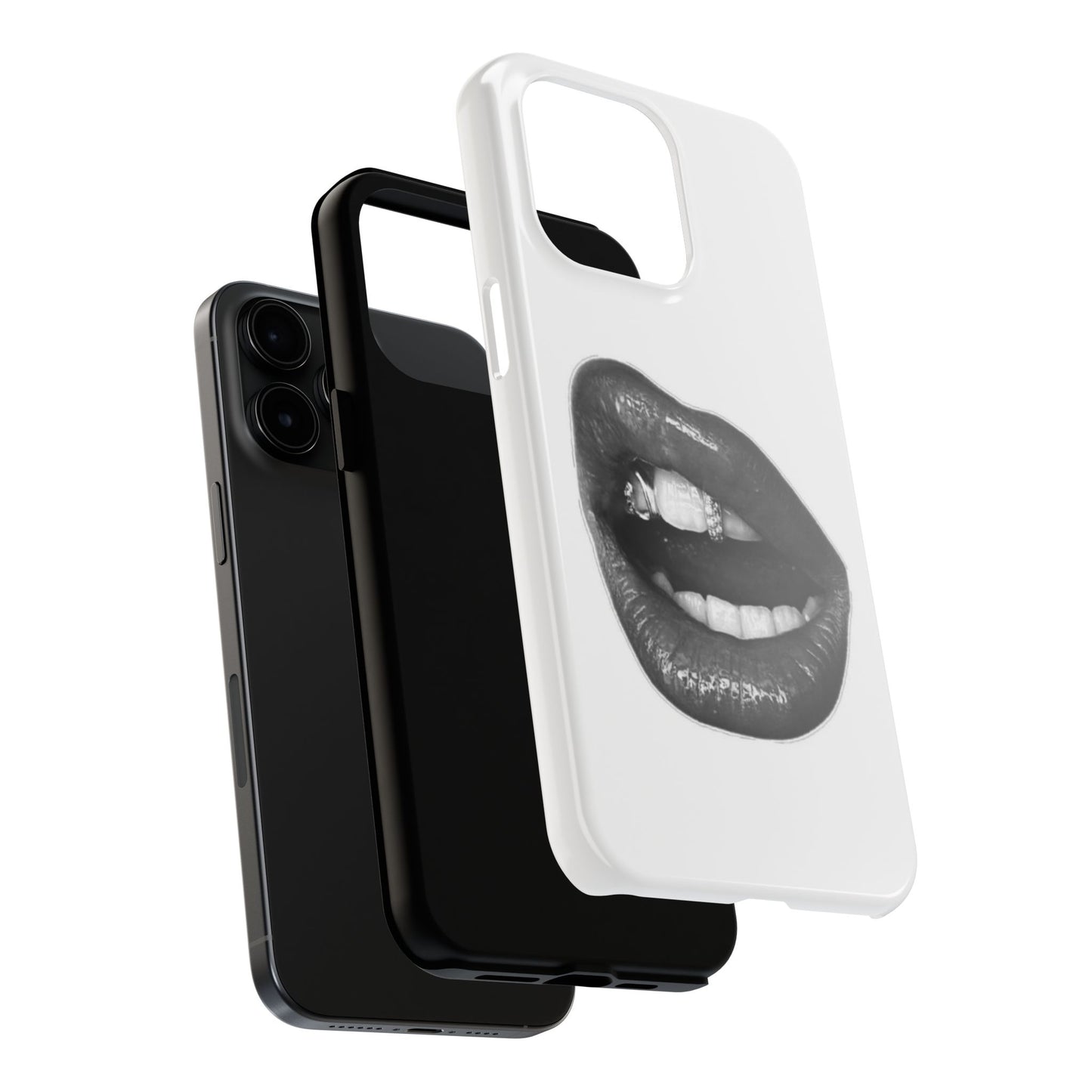 Bold Lip Art Tough Phone Case - Stylish & Protective Cover for Trendsetters