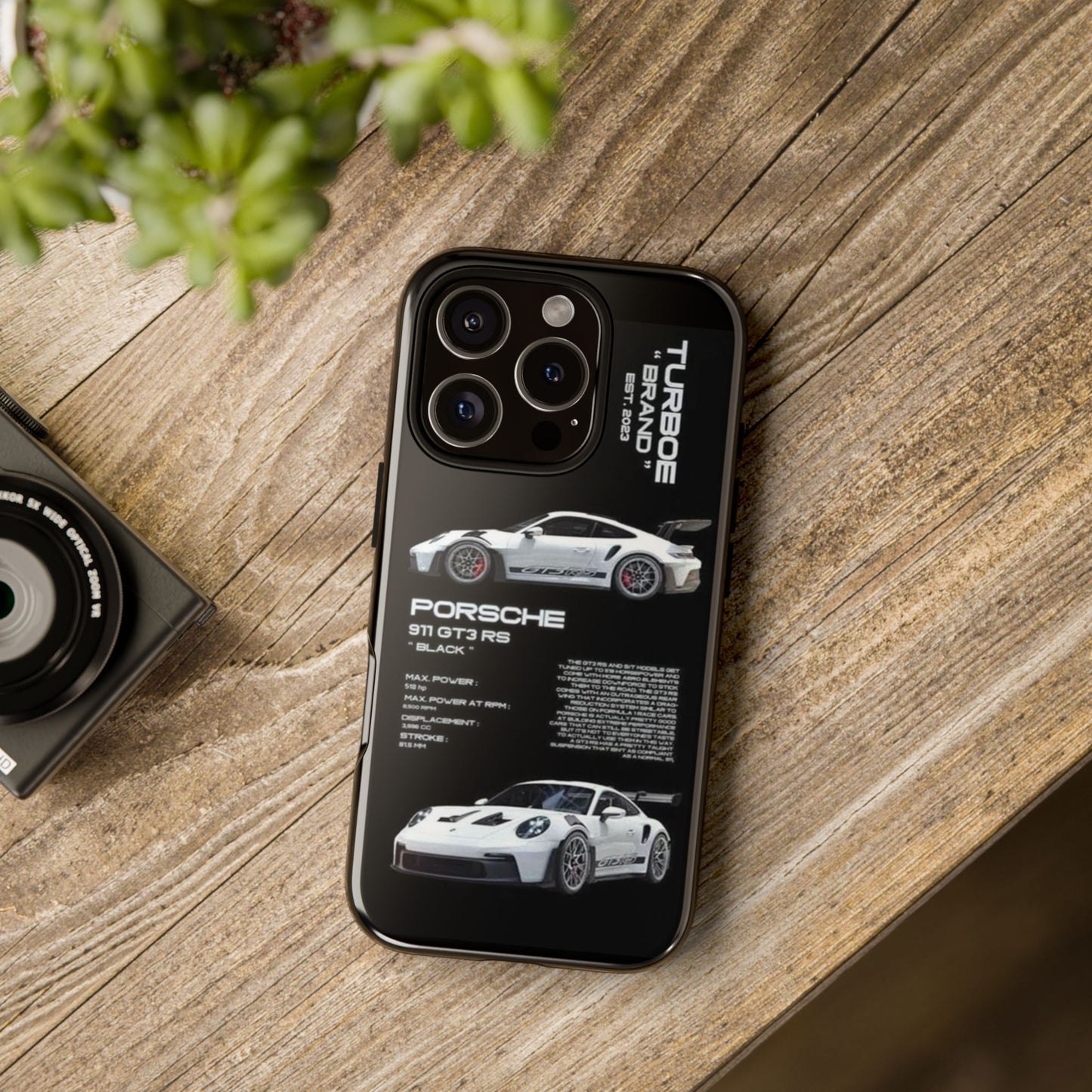 Porsche Phone Case, Tough Car Case, Automotive Gift, Racing Enthusiast Accessory, Stylish Smartphone Protection