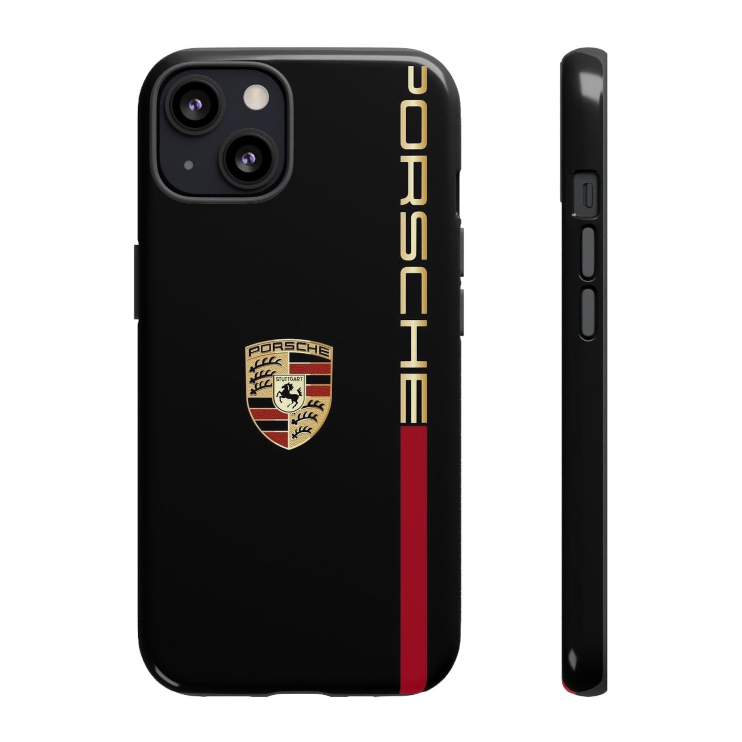 Porsche Tough Phone Case, Durable Car Lover Accessory, Protective Cover, Gift for Auto Enthusiasts, Racing Themed Phone Accessory