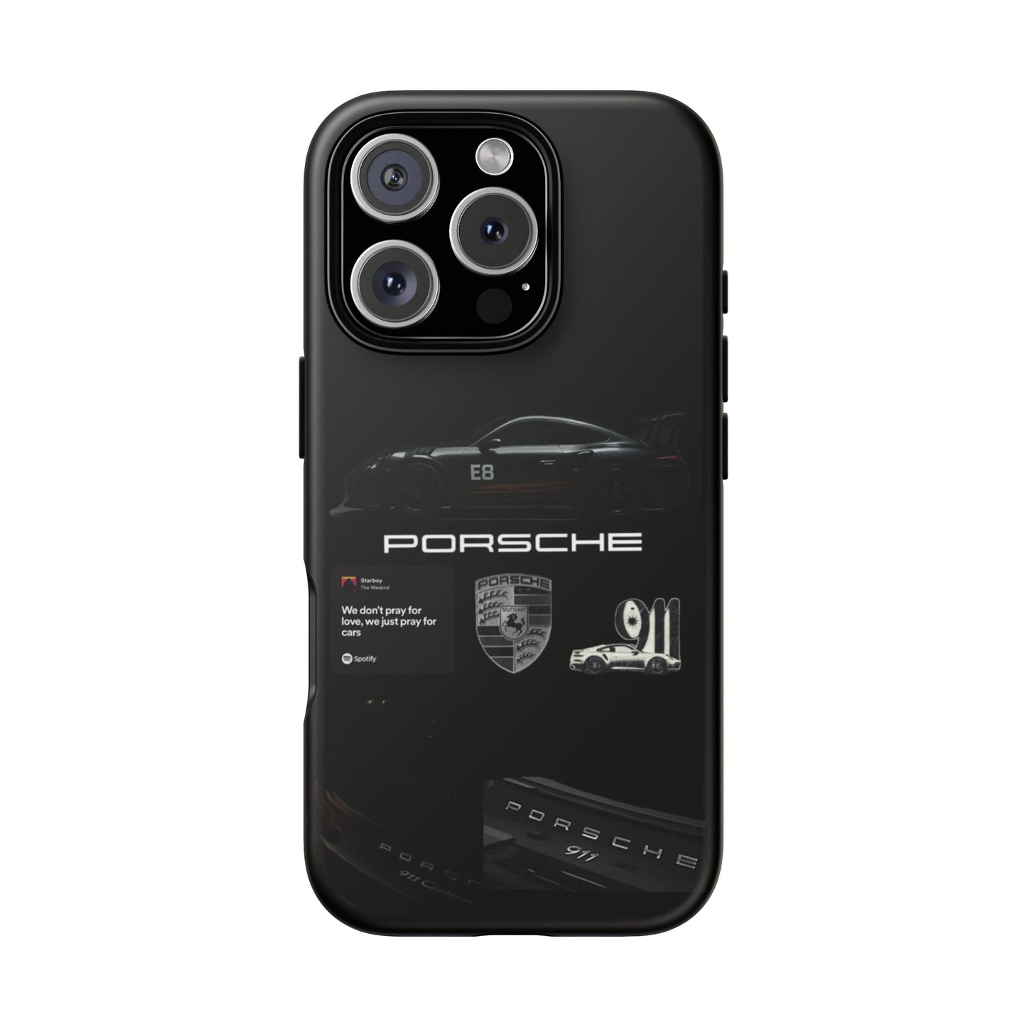 Porsche Phone Case, Tough Phone Cover, Stylish Car Accessories, Durable Smartphone Case, Gifts for Car Enthusiasts, Automotive Decor
