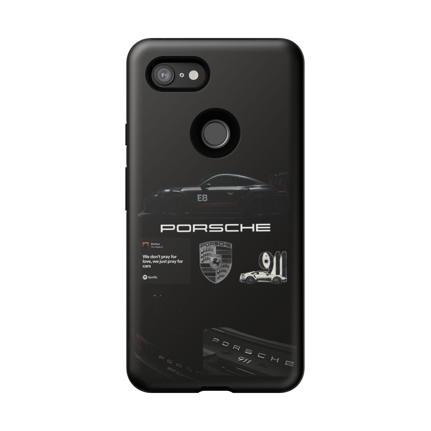 Porsche Phone Case, Tough Phone Cover, Stylish Car Accessories, Durable Smartphone Case, Gifts for Car Enthusiasts, Automotive Decor