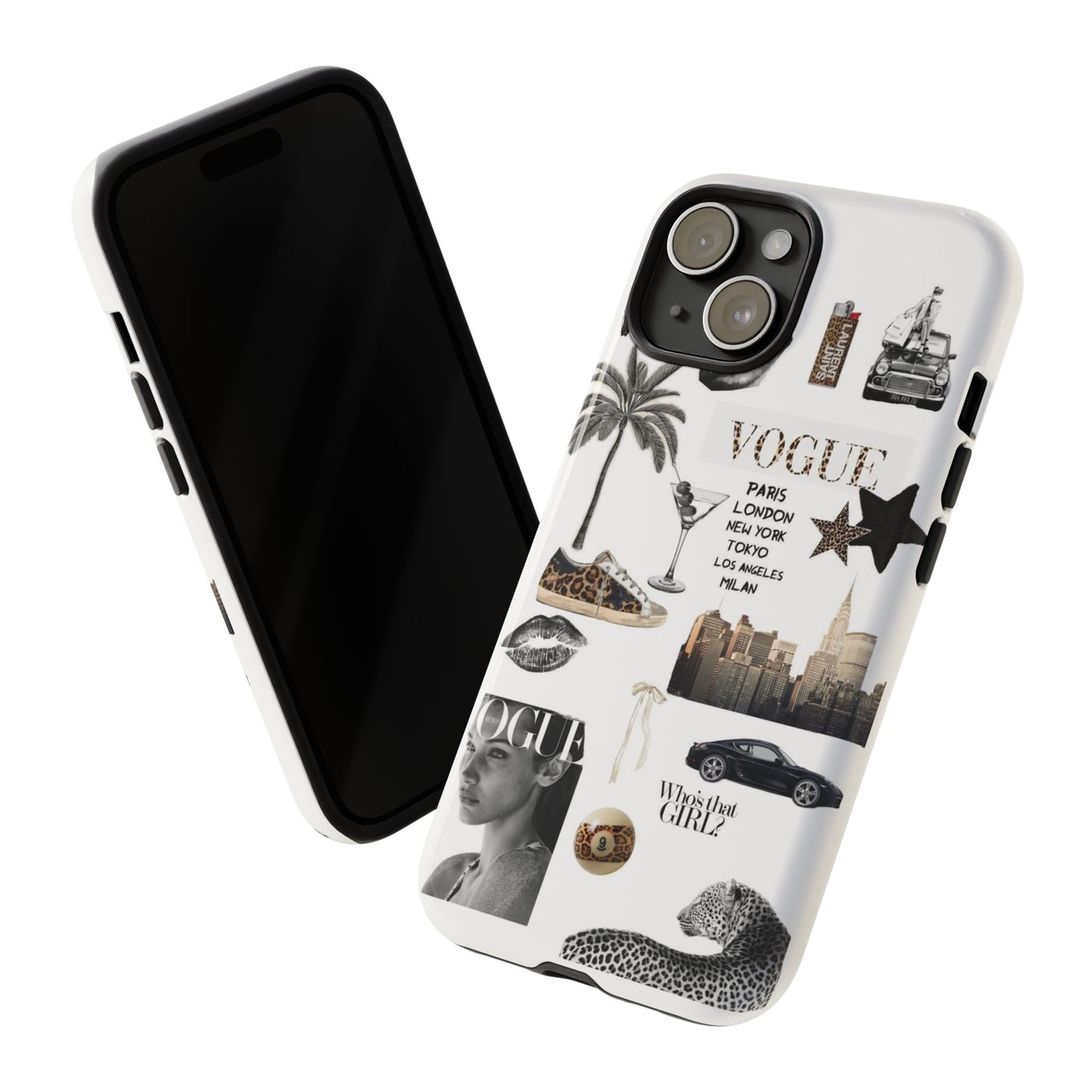 Chic Phone Case - Vogue-Inspired Tough Case for Fashion Lovers, Stylish Accessories, Unique Gift for Her, Trendy Mobile Cover, [...]
