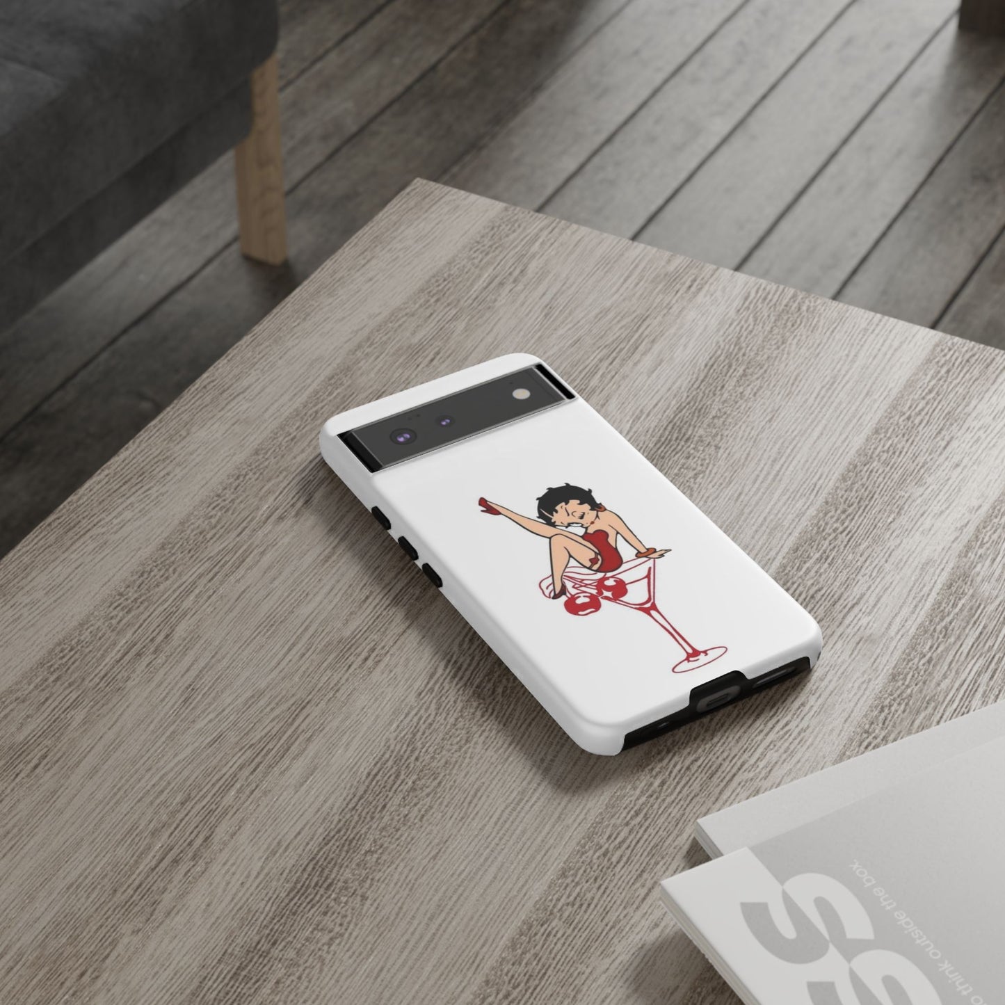 Betty Boop Martini Phone Case - Stylish Tough Cases for Fun Lovers