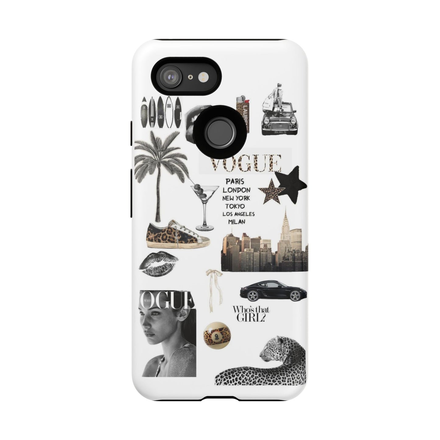 Chic Phone Case - Vogue-Inspired Tough Case for Fashion Lovers, Stylish Accessories, Unique Gift for Her, Trendy Mobile Cover, [...]