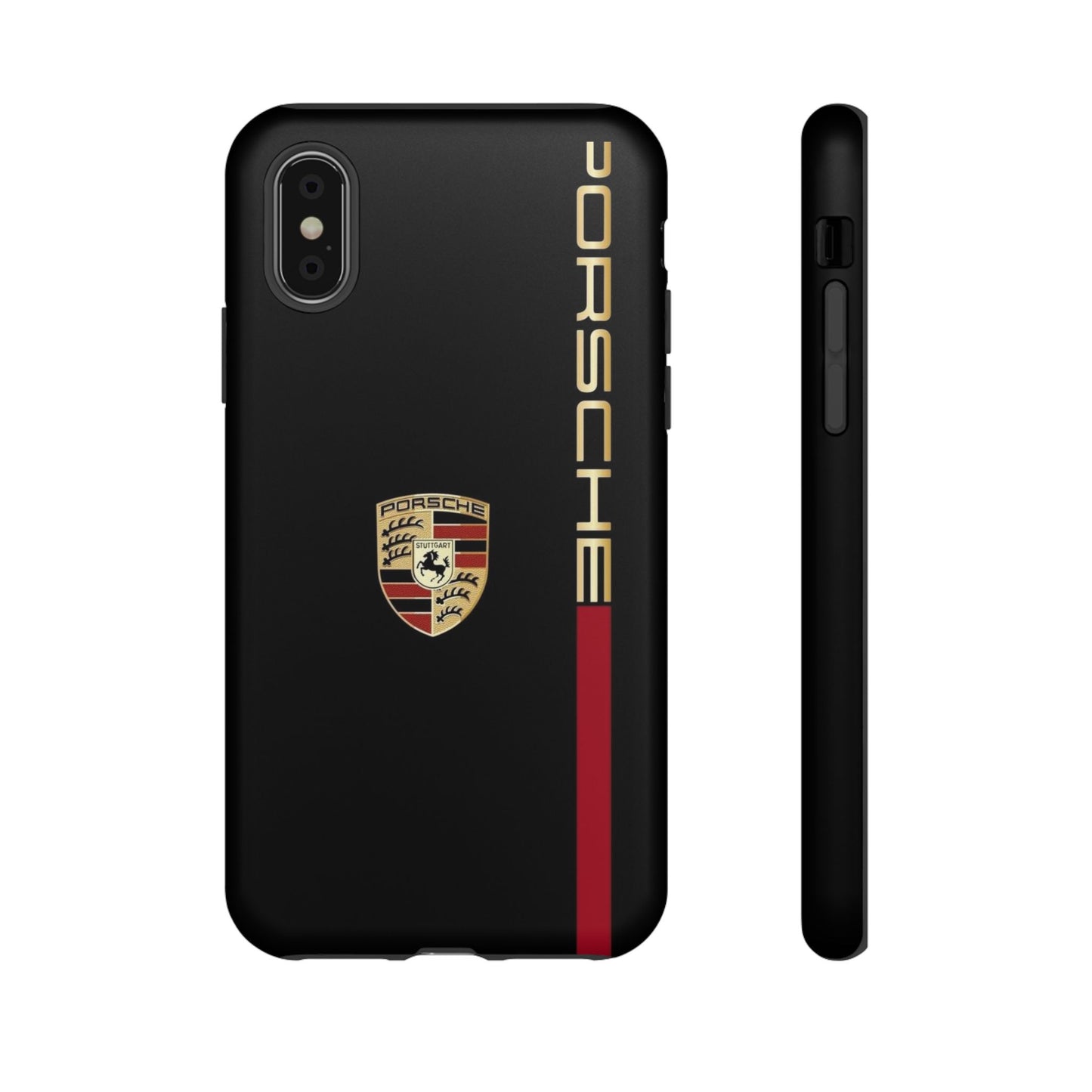 Porsche Tough Phone Case, Durable Car Lover Accessory, Protective Cover, Gift for Auto Enthusiasts, Racing Themed Phone Accessory