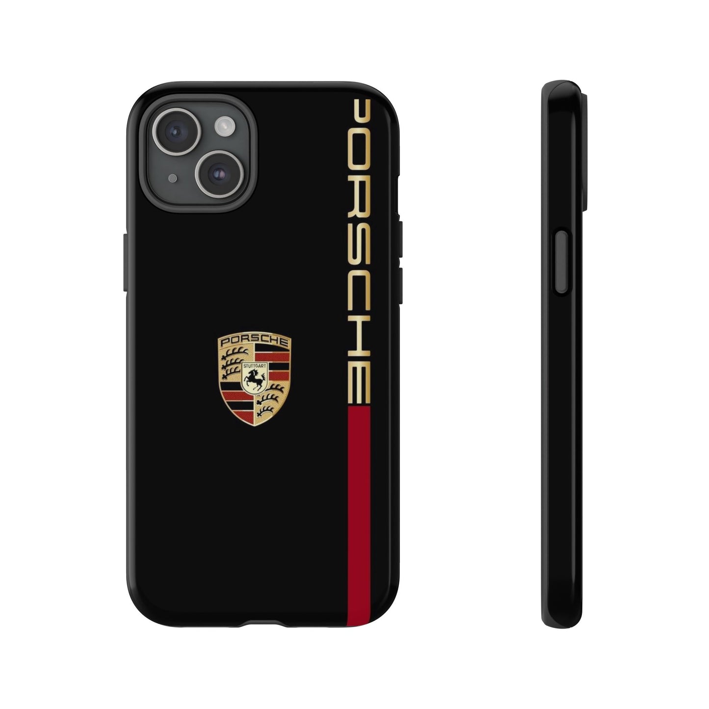 Porsche Tough Phone Case, Durable Car Lover Accessory, Protective Cover, Gift for Auto Enthusiasts, Racing Themed Phone Accessory
