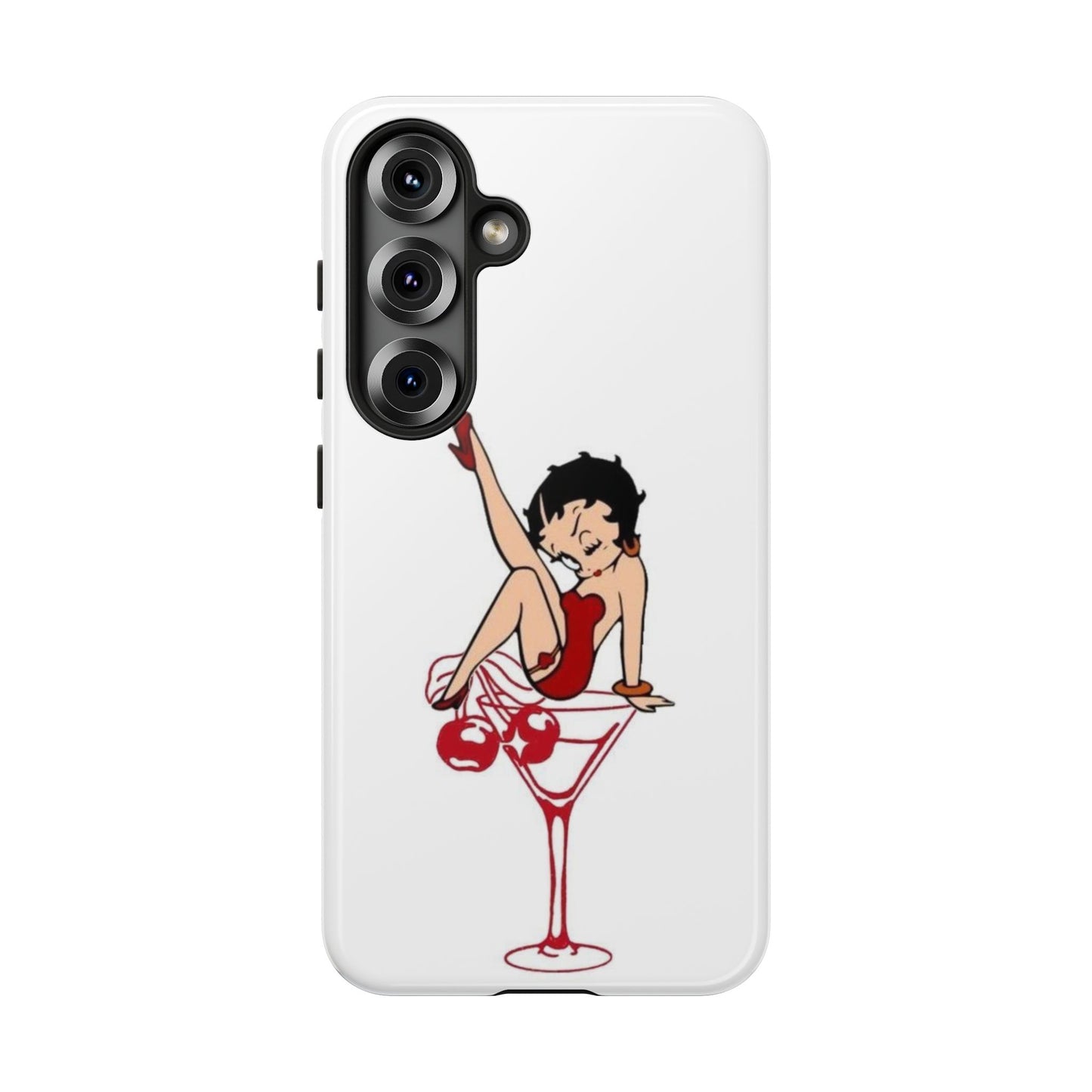 Betty Boop Martini Phone Case - Stylish Tough Cases for Fun Lovers
