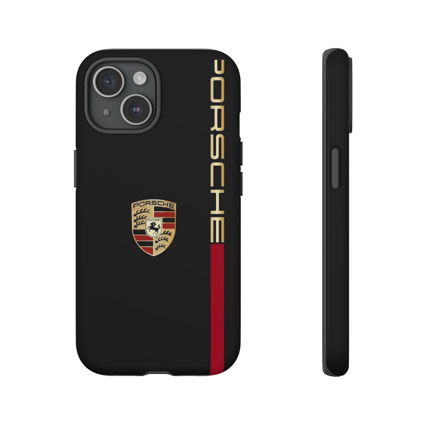 Porsche Tough Phone Case, Durable Car Lover Accessory, Protective Cover, Gift for Auto Enthusiasts, Racing Themed Phone Accessory
