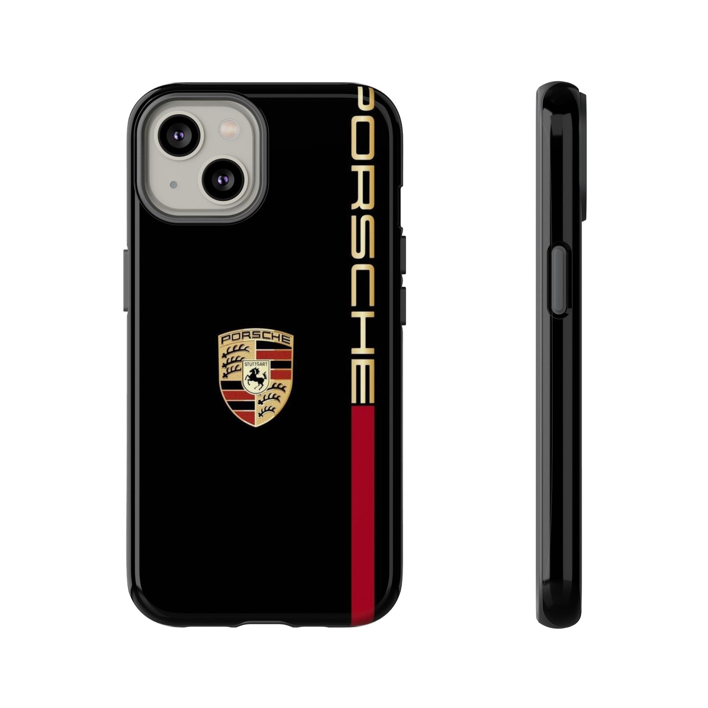 Porsche Tough Phone Case, Durable Car Lover Accessory, Protective Cover, Gift for Auto Enthusiasts, Racing Themed Phone Accessory