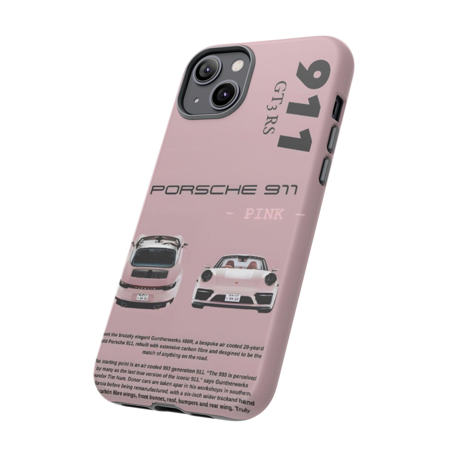 Porsche 911 Phone Case | Tough Cases for Car Lovers, Stylish Protection, Gift for Him/Her, Automotive Enthusiast