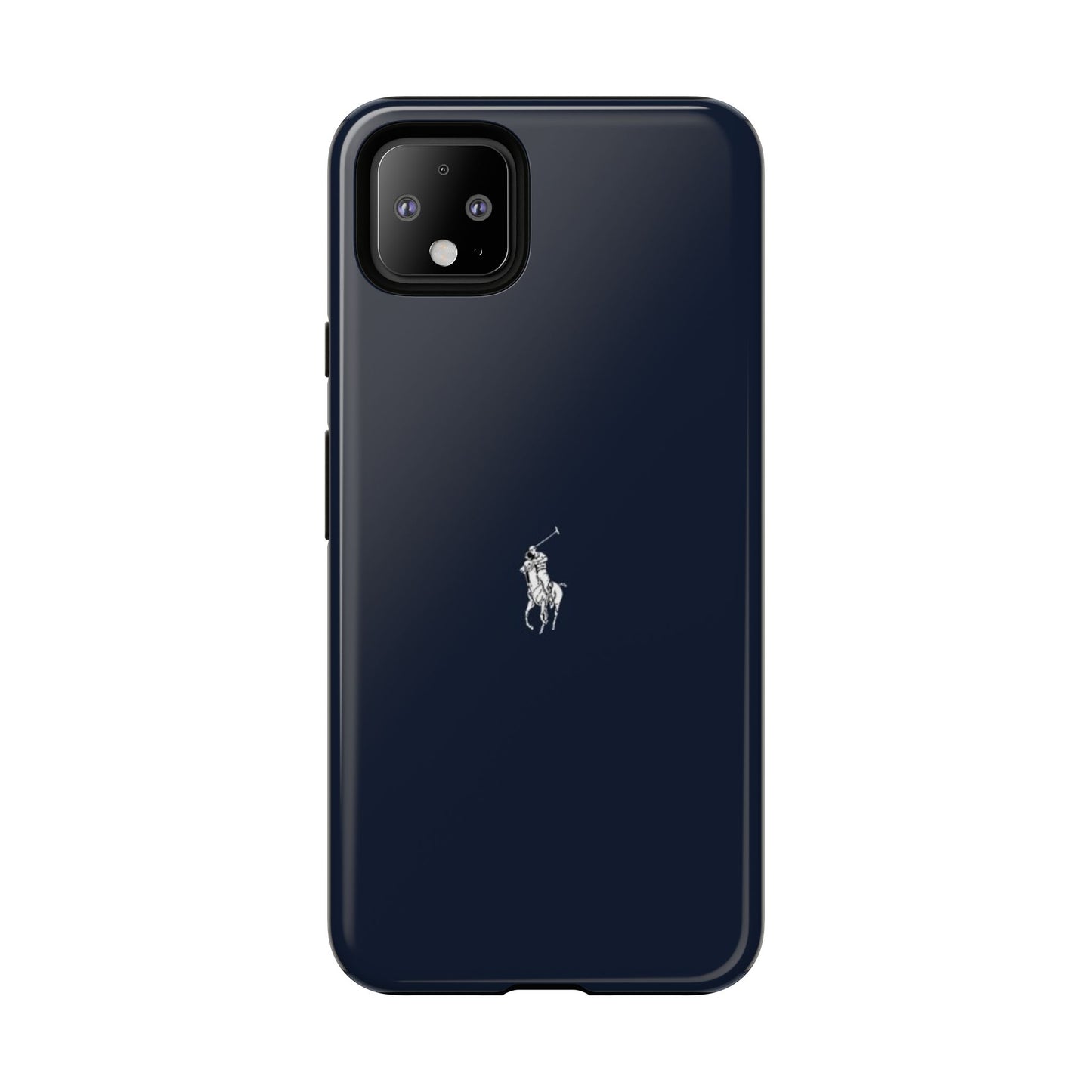 Navy Polo Logo Tough Phone Case — Slim Protective iPhone Cover