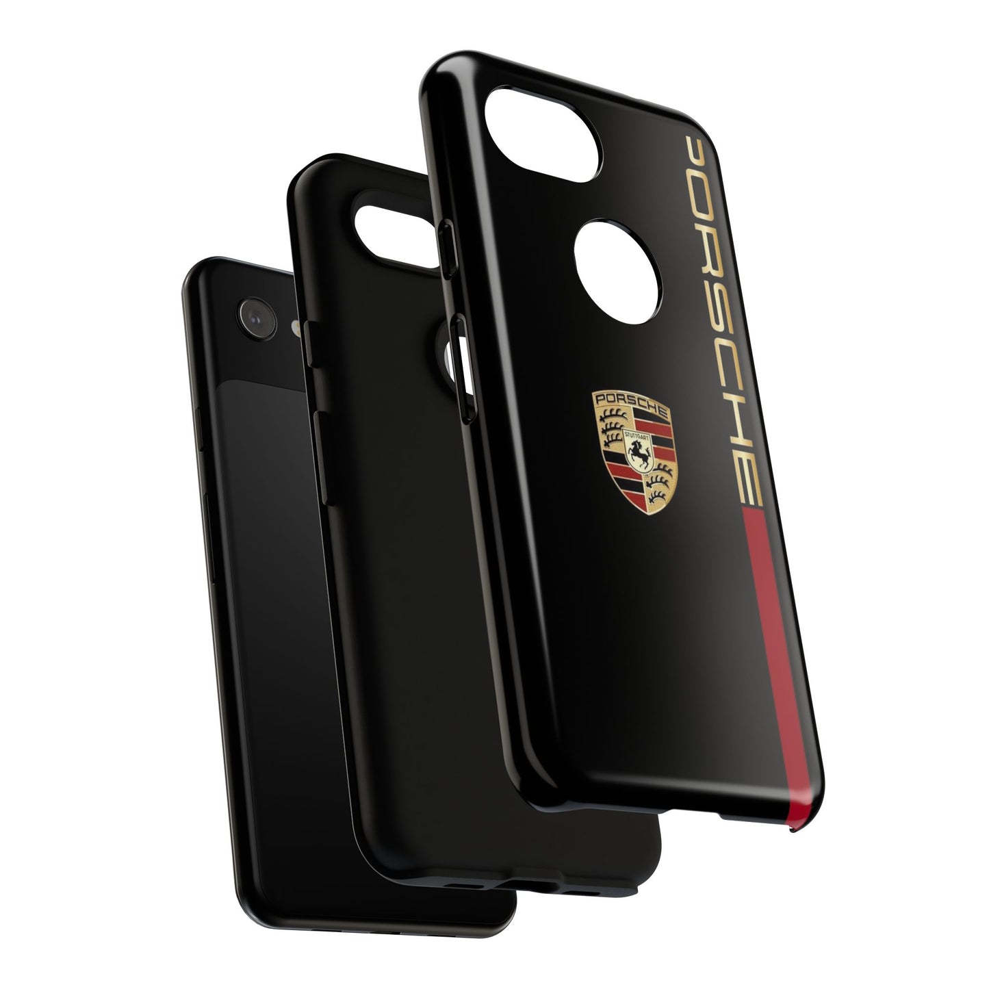 Porsche Tough Phone Case, Durable Car Lover Accessory, Protective Cover, Gift for Auto Enthusiasts, Racing Themed Phone Accessory