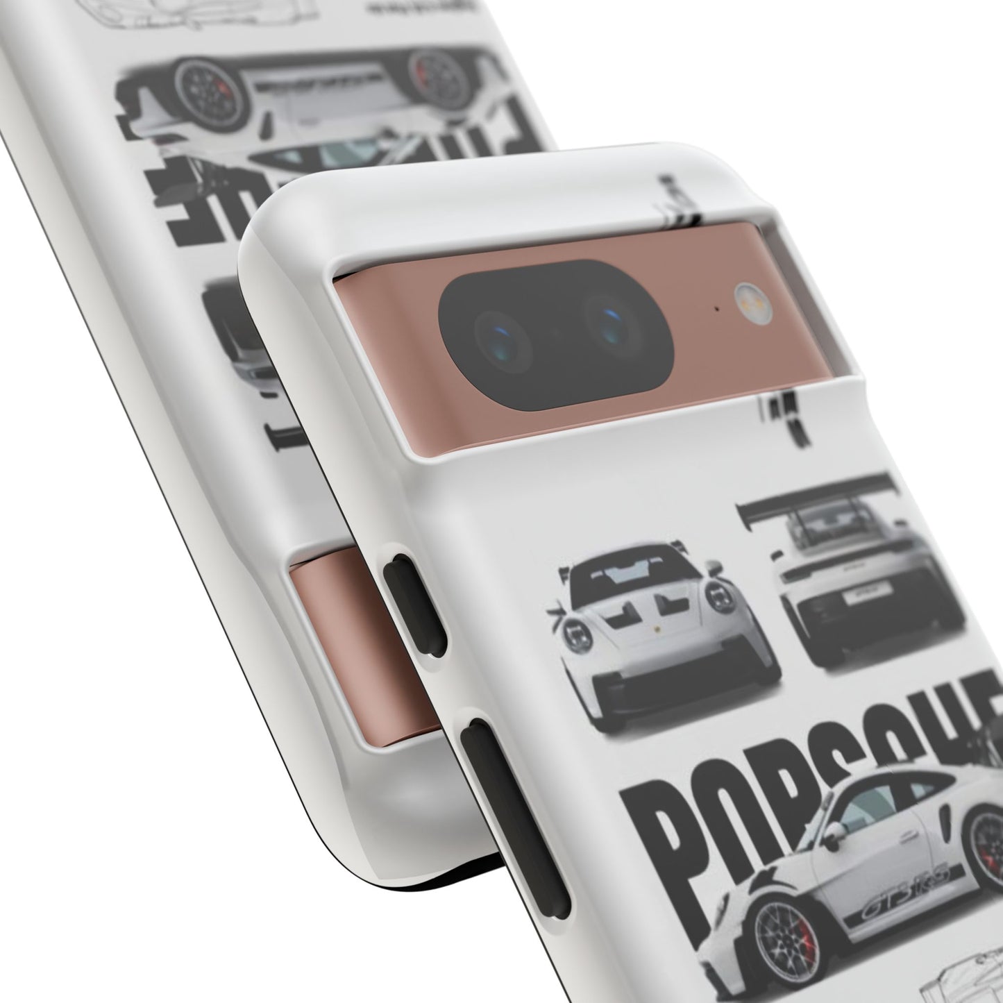 Porsche Phone Case, Tough Car Lover's Gift, Racing Enthusiast Accessory, Durable Auto Merchandise, Birthday Gift for Him