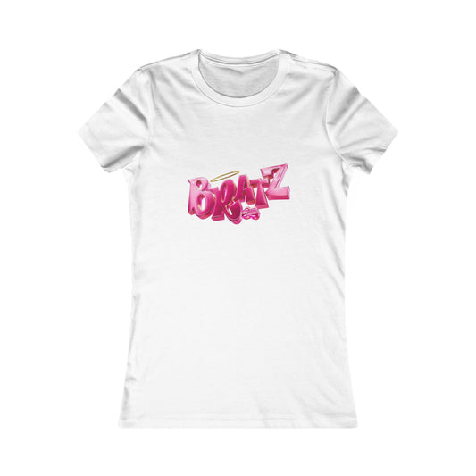 Bratz-Inspired Women's Favorite Tee, Trendy Graphic T-Shirt, Casual Wear, Birthday Gift, Stylish Everyday Top, Unique Fashion Statement