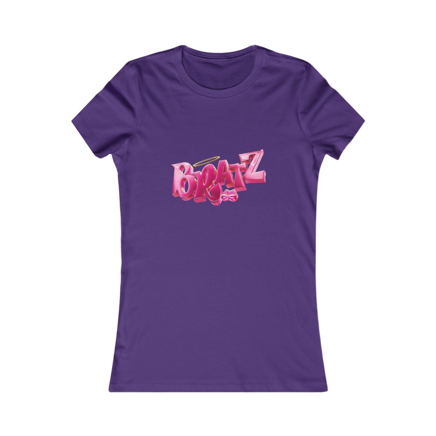 Bratz-Inspired Women's Favorite Tee, Trendy Graphic T-Shirt, Casual Wear, Birthday Gift, Stylish Everyday Top, Unique Fashion Statement