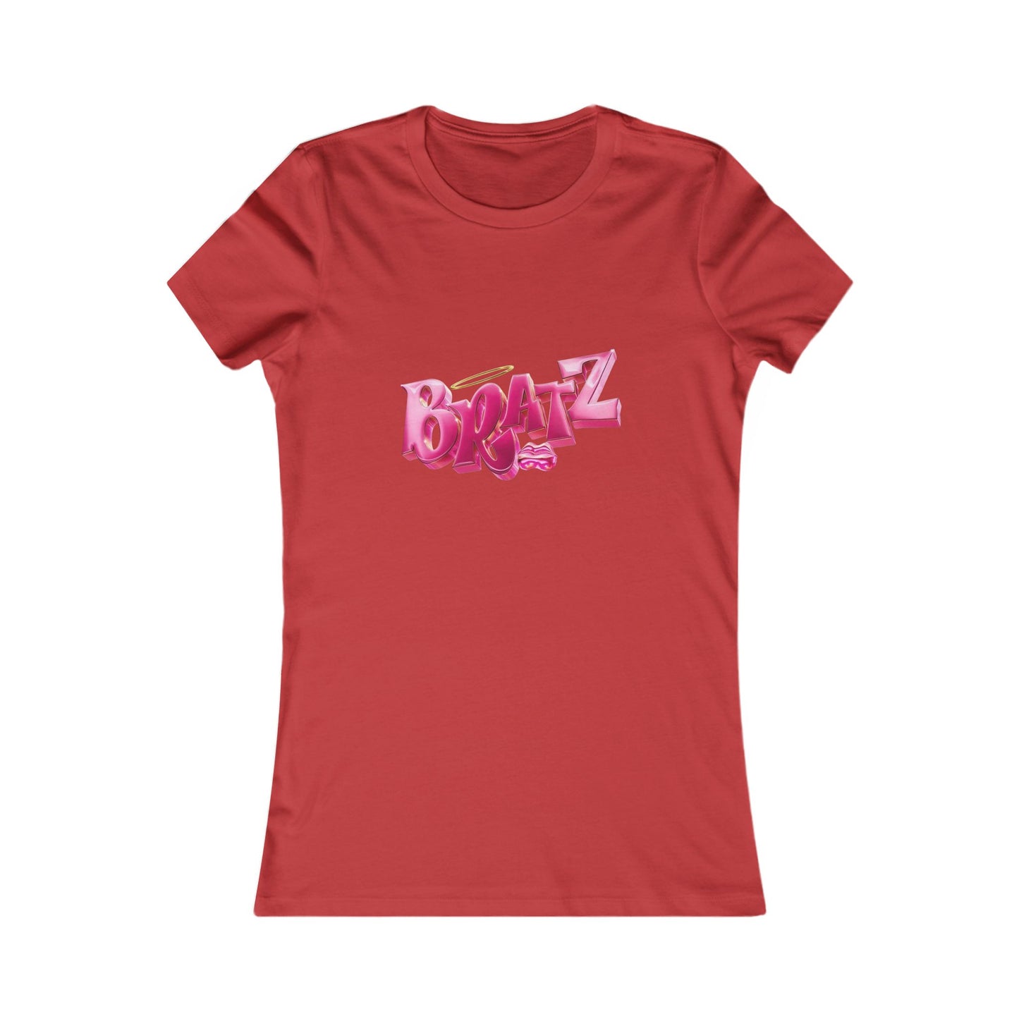 Bratz-Inspired Women's Favorite Tee, Trendy Graphic T-Shirt, Casual Wear, Birthday Gift, Stylish Everyday Top, Unique Fashion Statement